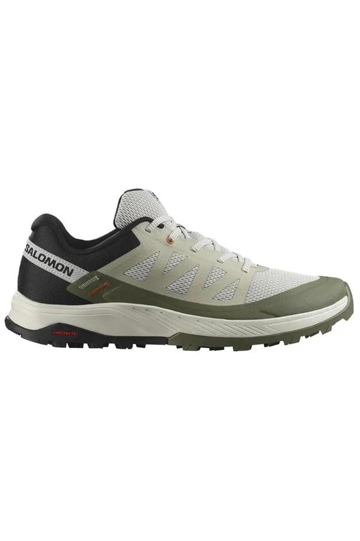 1_org_zoom کفش Salomon سالومون مردانه Outrise L47143300 مناسب طبیعتگردی بژ اورجینال - تصویر 1