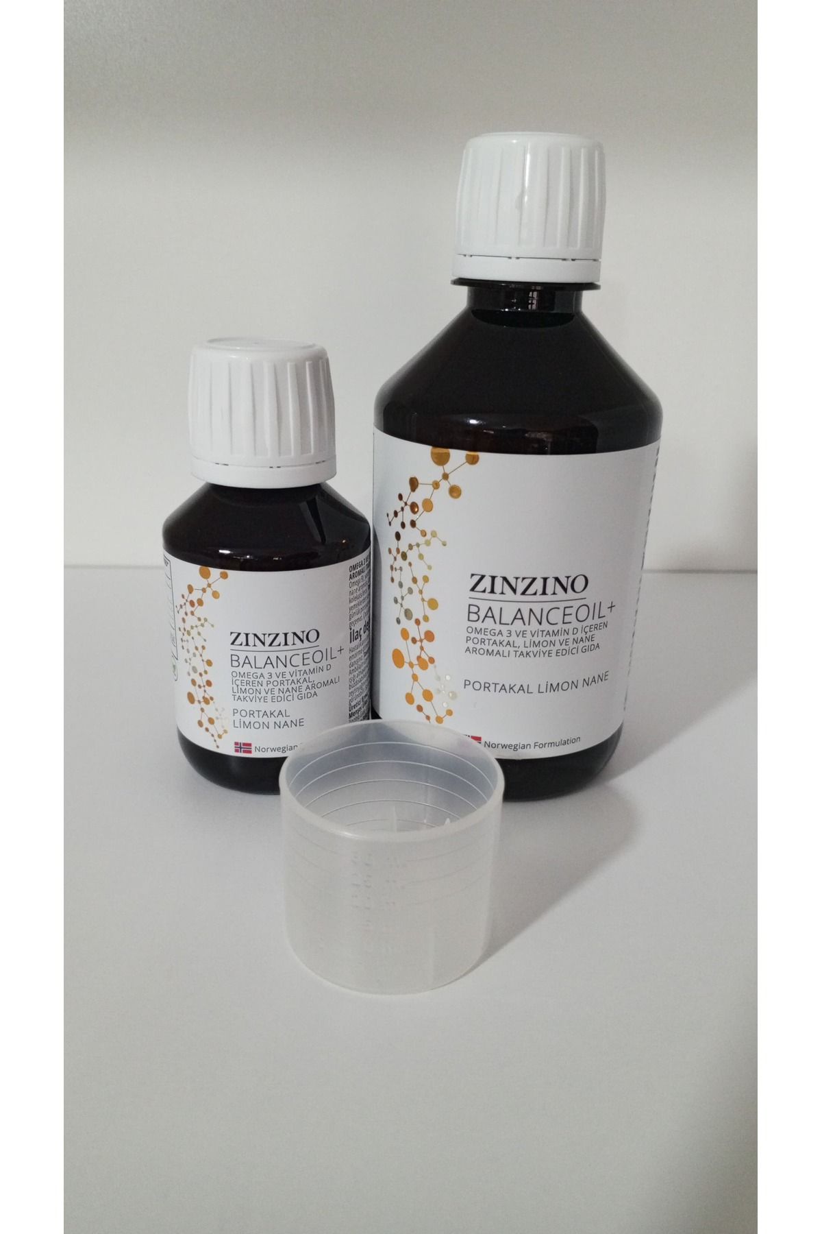 Zinzino-Balance Oil Prime Set - 300 ml and 100 ml Scale Container (1 Pcs) 3
