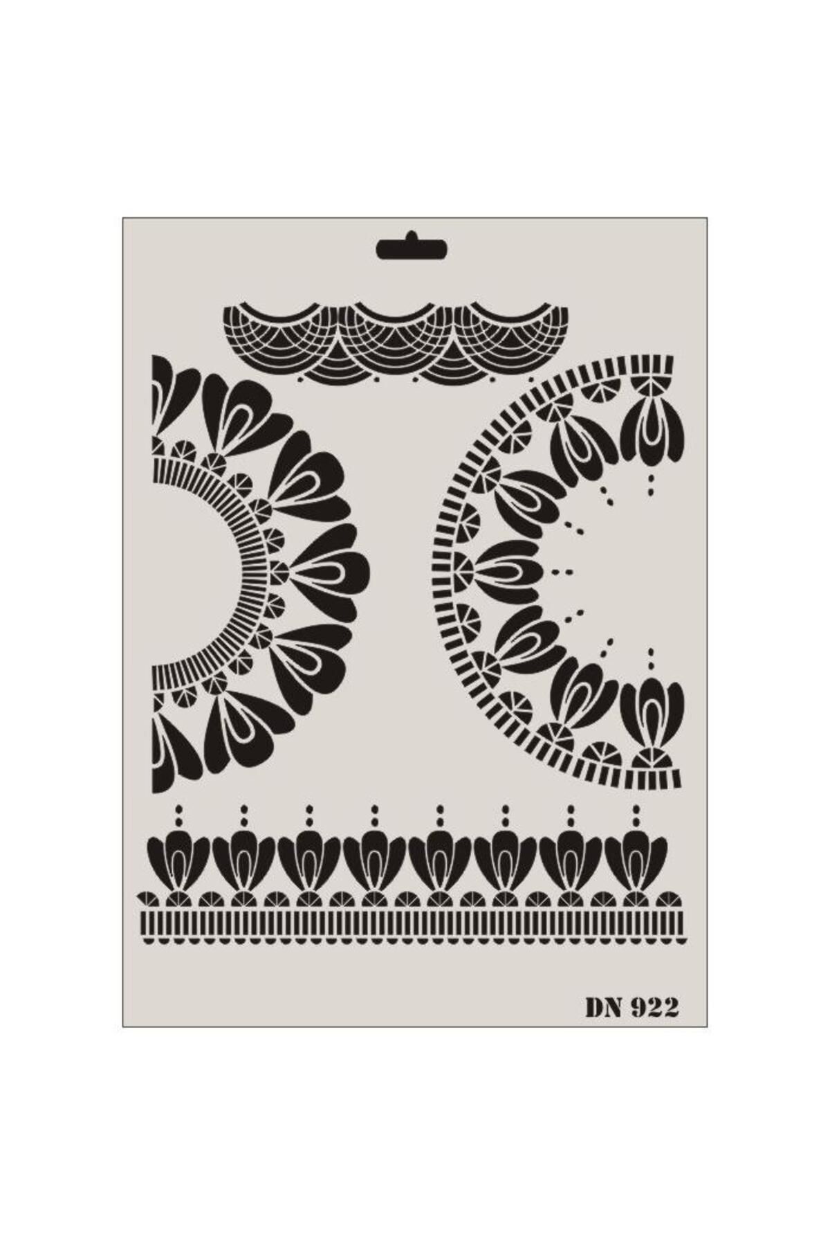 Astra Market Rich Dantel Seri DN-922 Stencil 35x25 cm