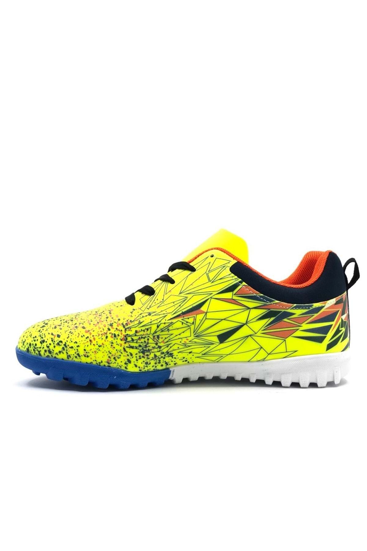 Cool Messi Profesyonel Unisex Halısaha Ayakkabısı SARI - 3