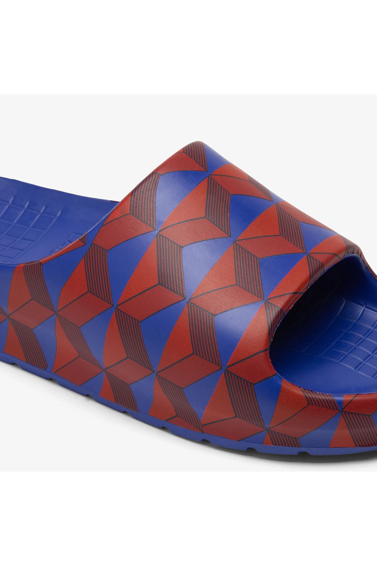 دمپایی قرمز مردانه اسلایدها Croco 2.0 evo Lacoste