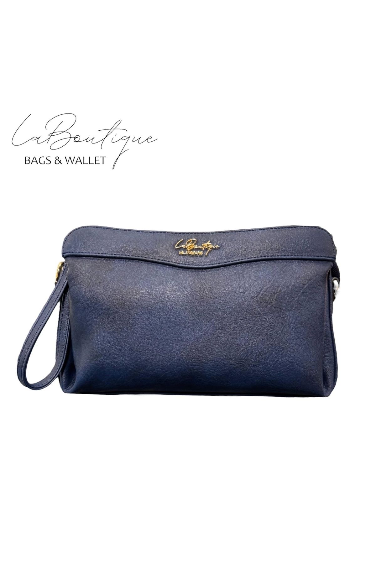 LA BOUTIQUE LB ÇANTA - 6012 - LB/INDIGO