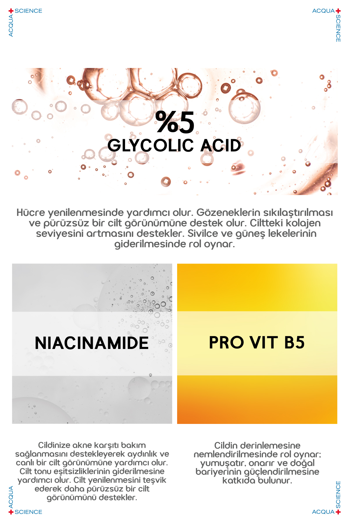 Acqua Perfection Gözenek Sıkılaştırıcı ve Sebum Dengeleyici Serum, Intensive Pore Tightening 30 ml — ACP0003