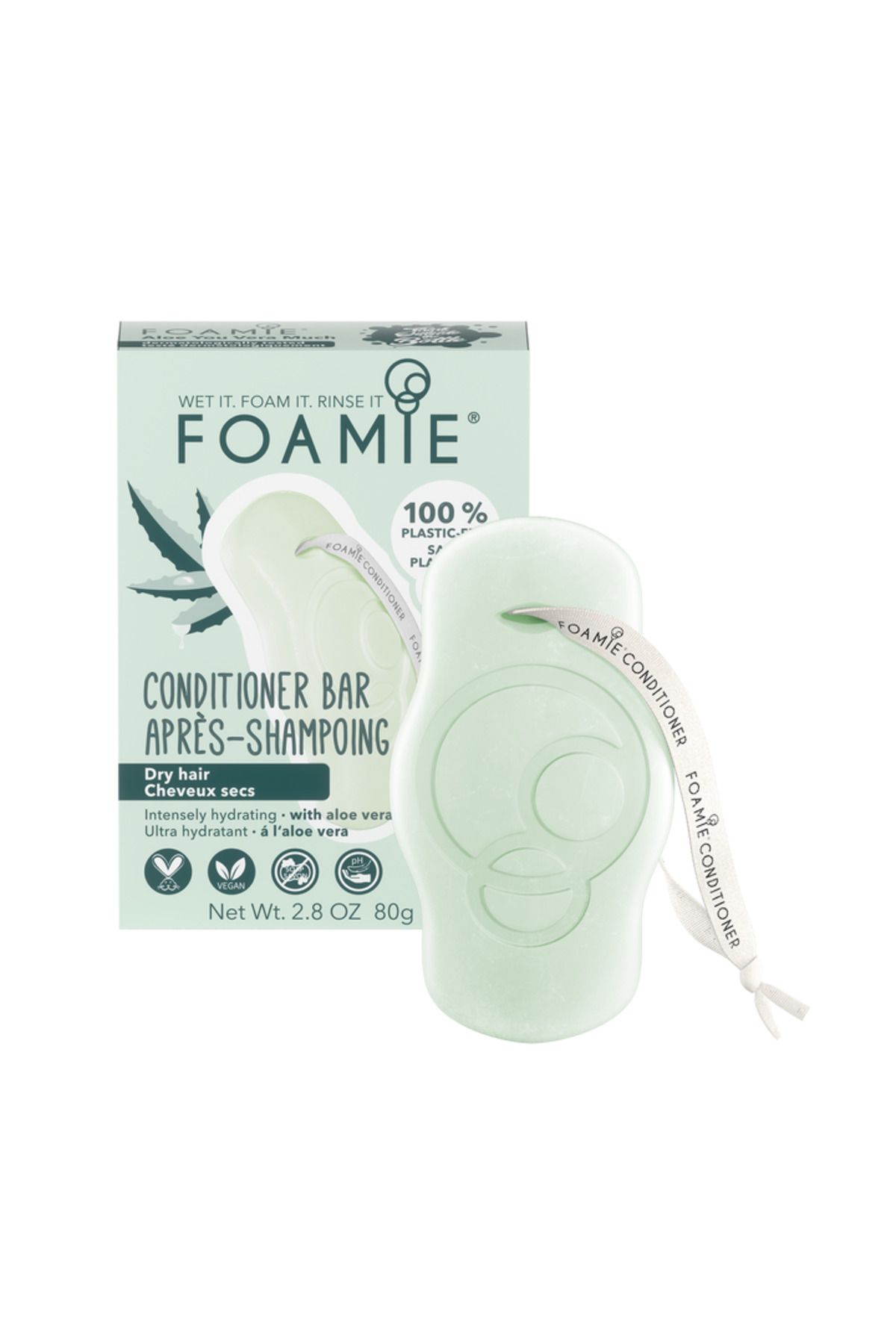 Foamie FM Conditioner Bar_Aloe You Vera Much