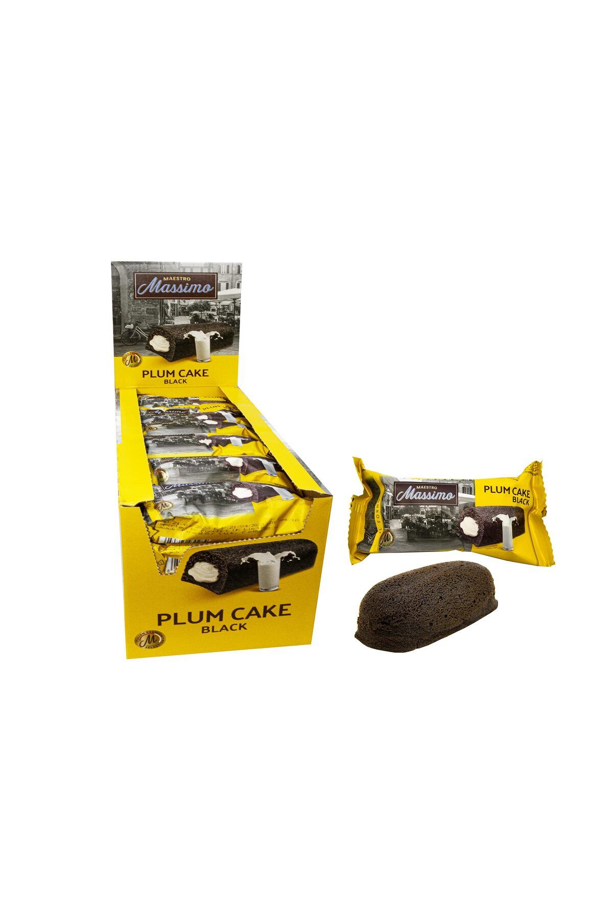 Massimo Plum Cake Black (Kakaolu Kremalı) Kek 24 *40gr