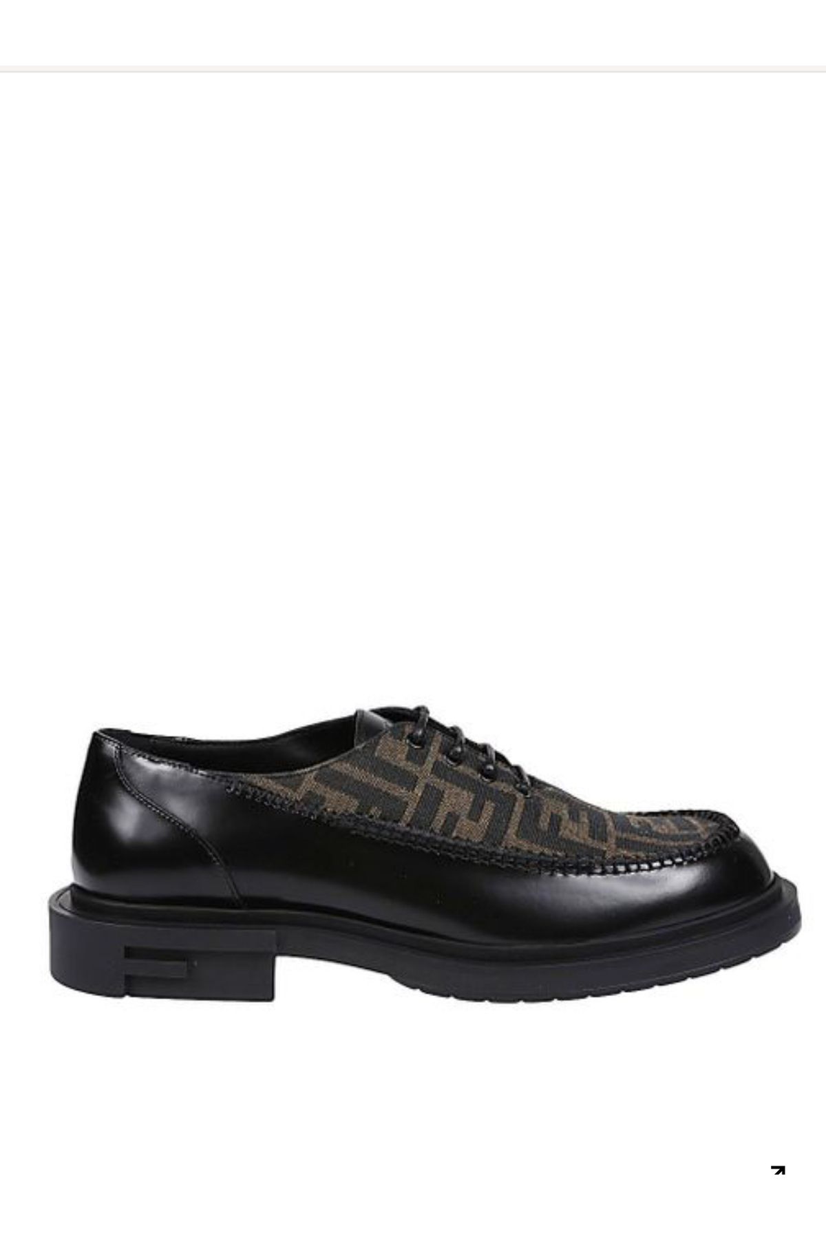 Fendi FF Jacquard Lace -up Shoes