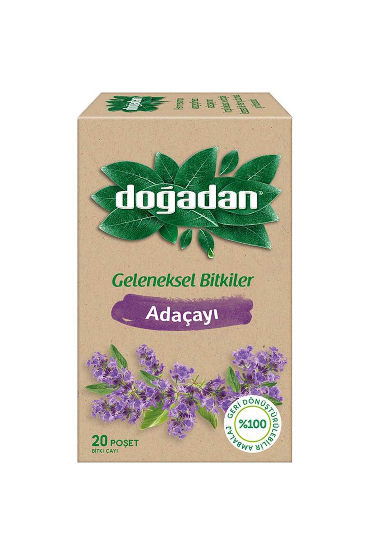 Doğadan ADAÇAYI (Edt) (20 li) (SKT: 31.08.2025) (6 Paket)