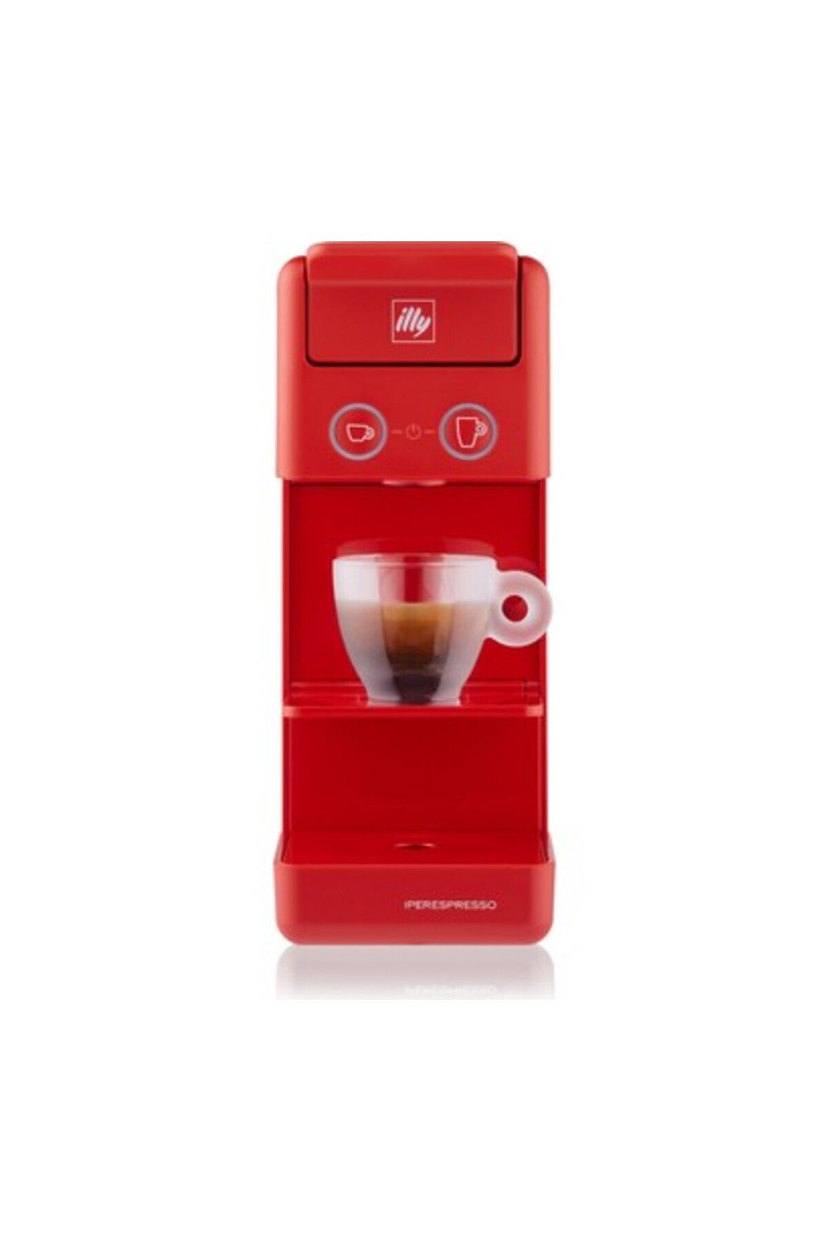 illy F. Francis Y3.3 Kırmızı Espresso ve Filtre Kahve Makinesi