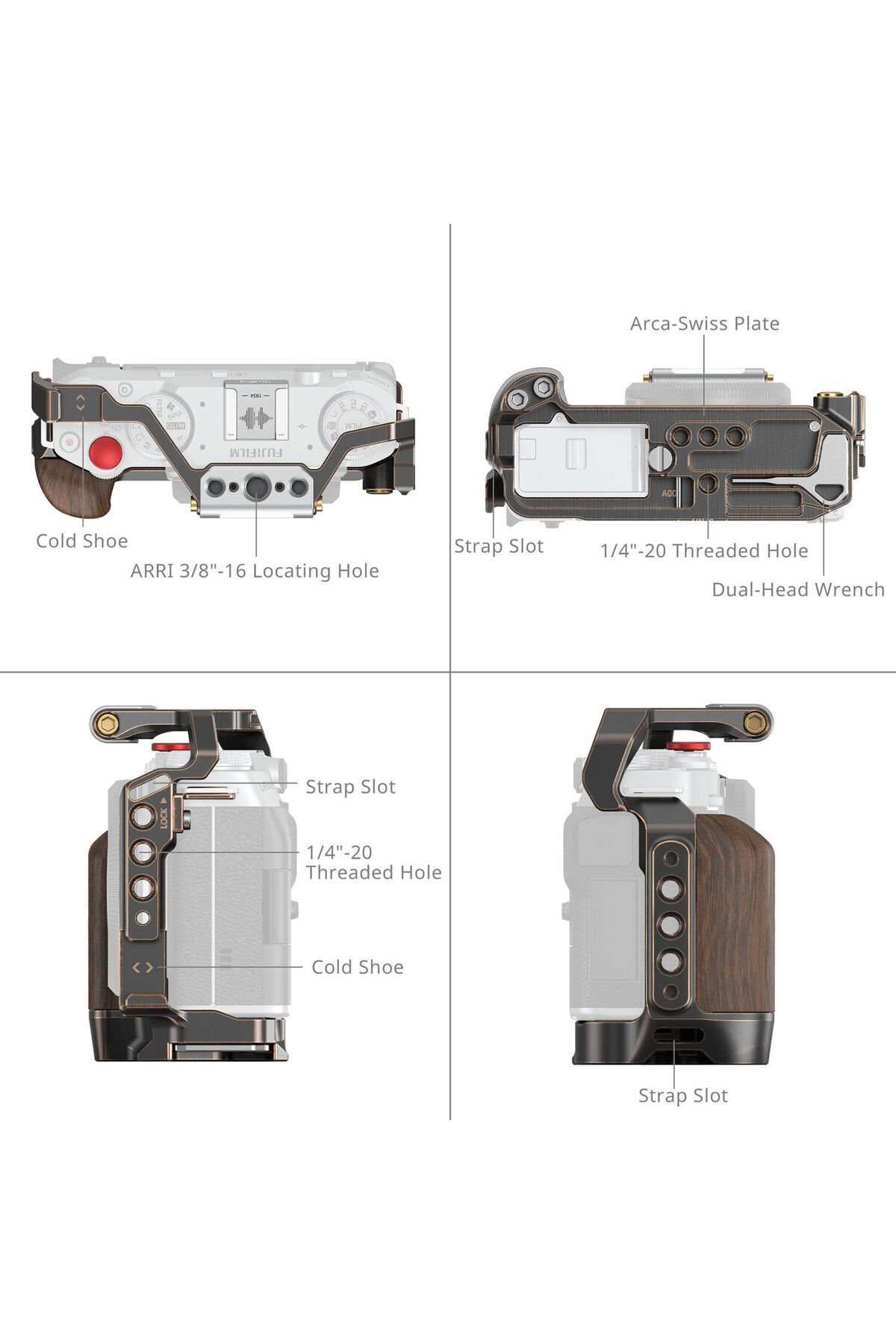 SmallRig 4892 Fujifilm X-M5 için Retro Kafes - Fiyatı, Yorumları