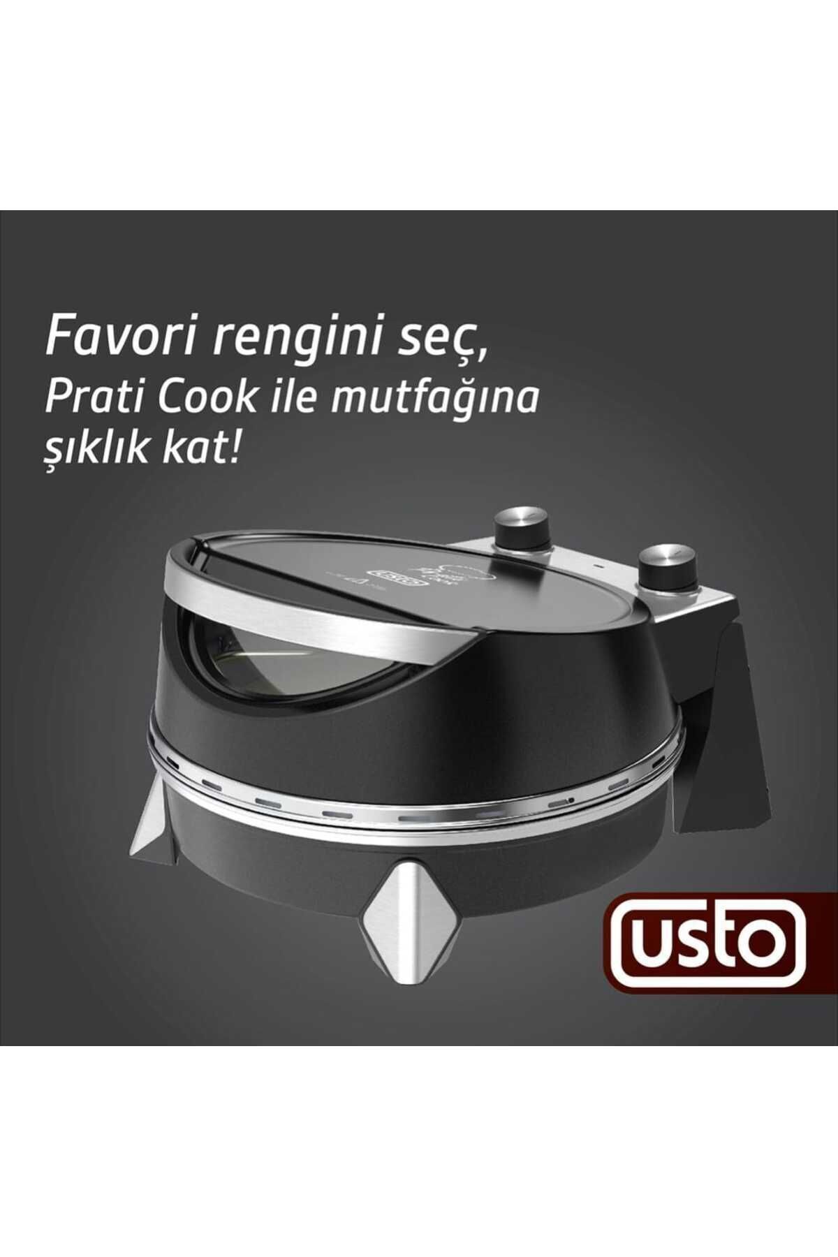 Usto TECNA PRATİ COOK PİZZA MAKİNESİ 3 YIL GARANTİLİ