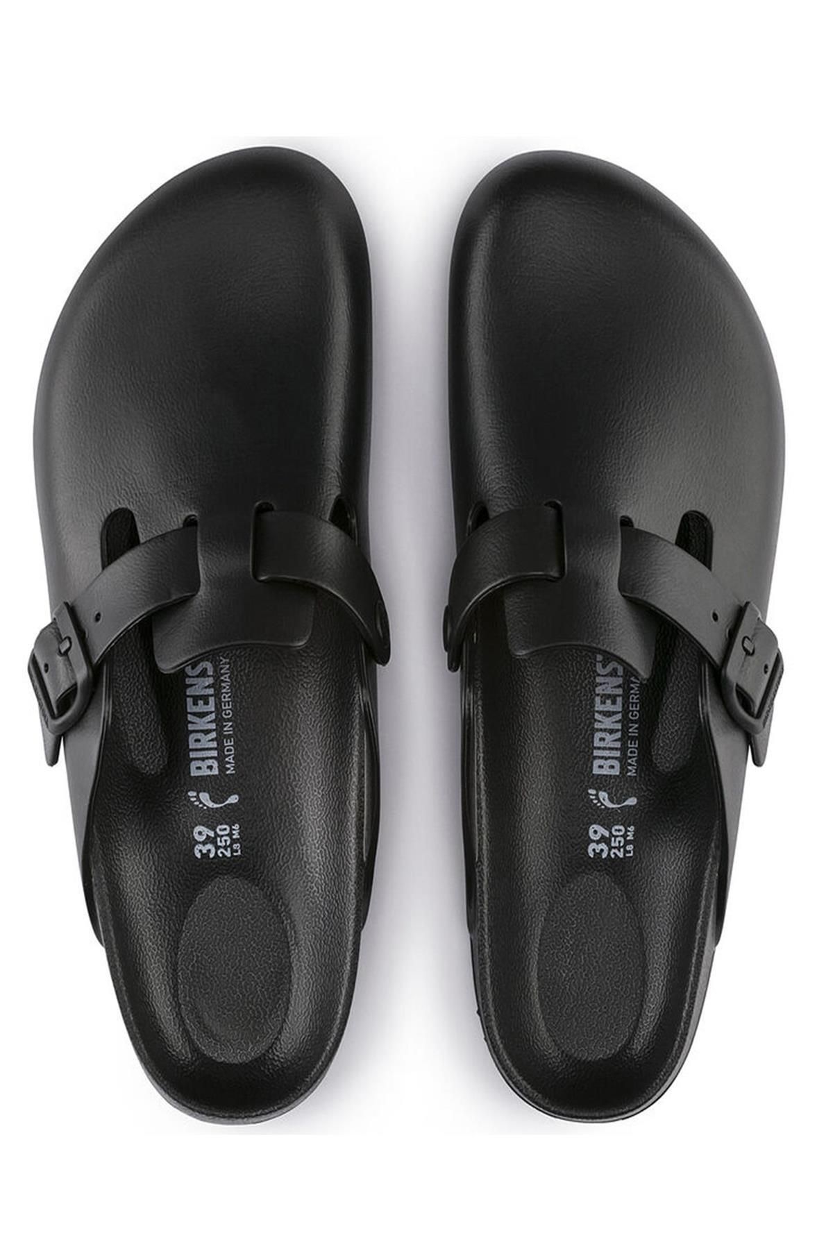 Birkenstock-Bostan Eva 127103   Dámske papuče - čierne 2
