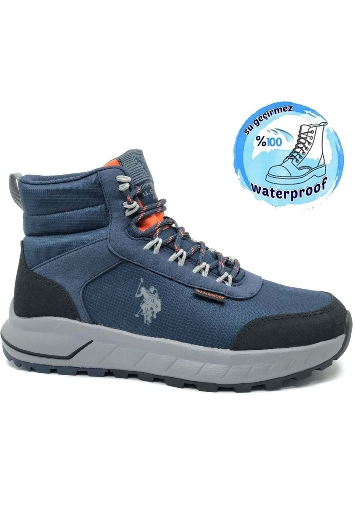 U.S. Polo Assn. U.S. Polo Assn Elha Outdoor WaterProof Erkek Bot LACİVERT