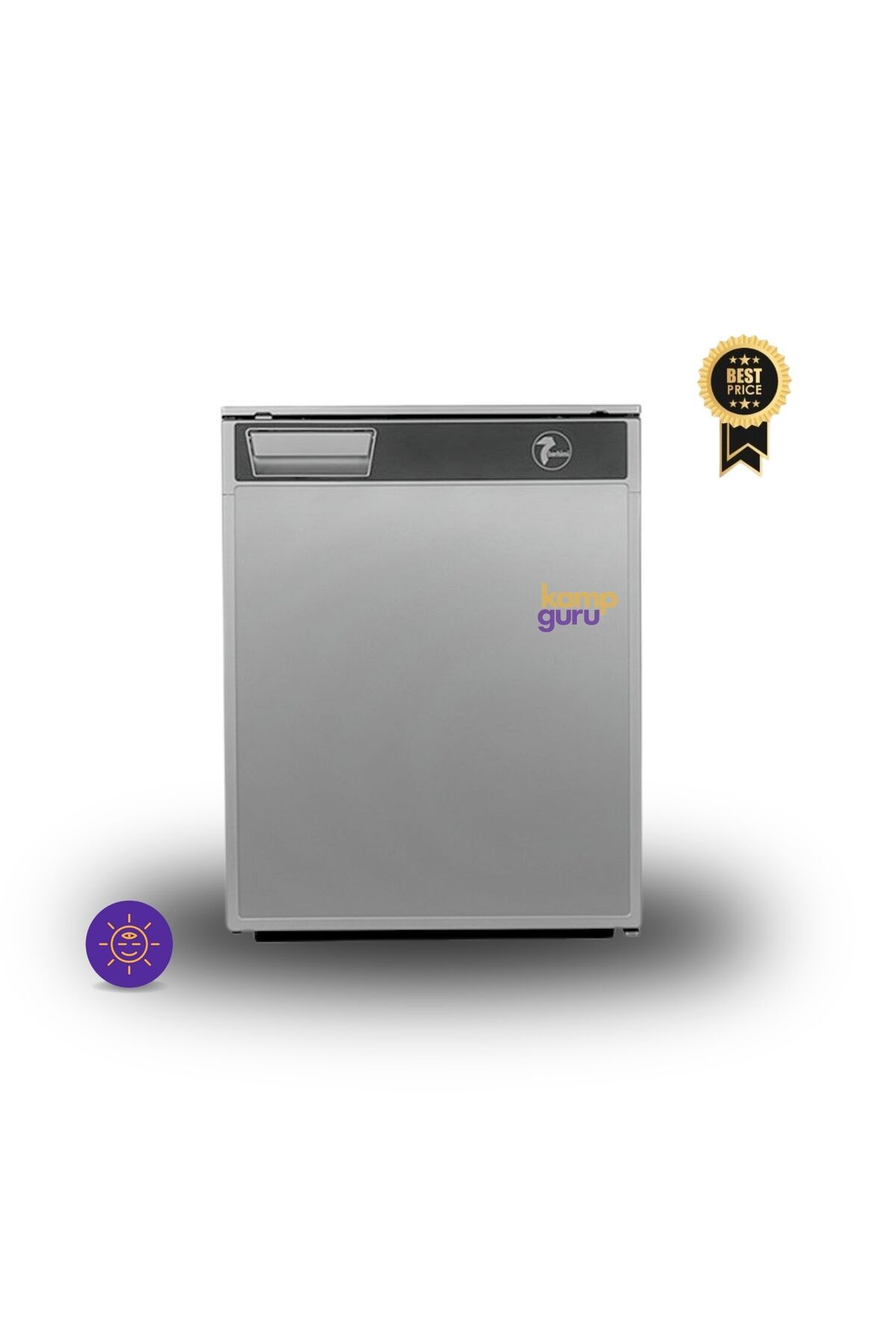 Berhimi 50 Litre 12/24V Buzdolabı Gri (Sağa Açılır Kapı)