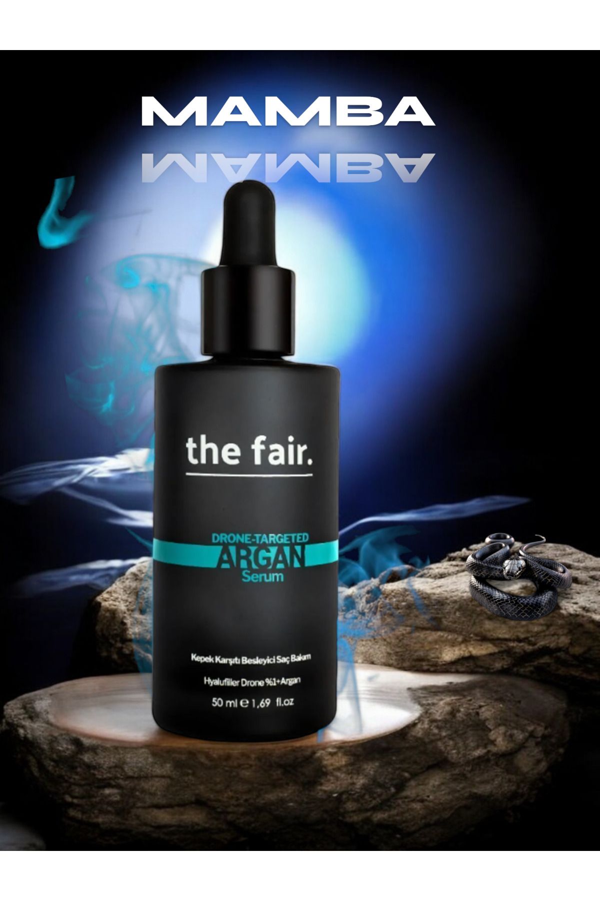 Home the fair. Drone-targeted Argan Besleyici Vegan Saç Serumu %1 Hyalufiller Drone Argan 50 ml