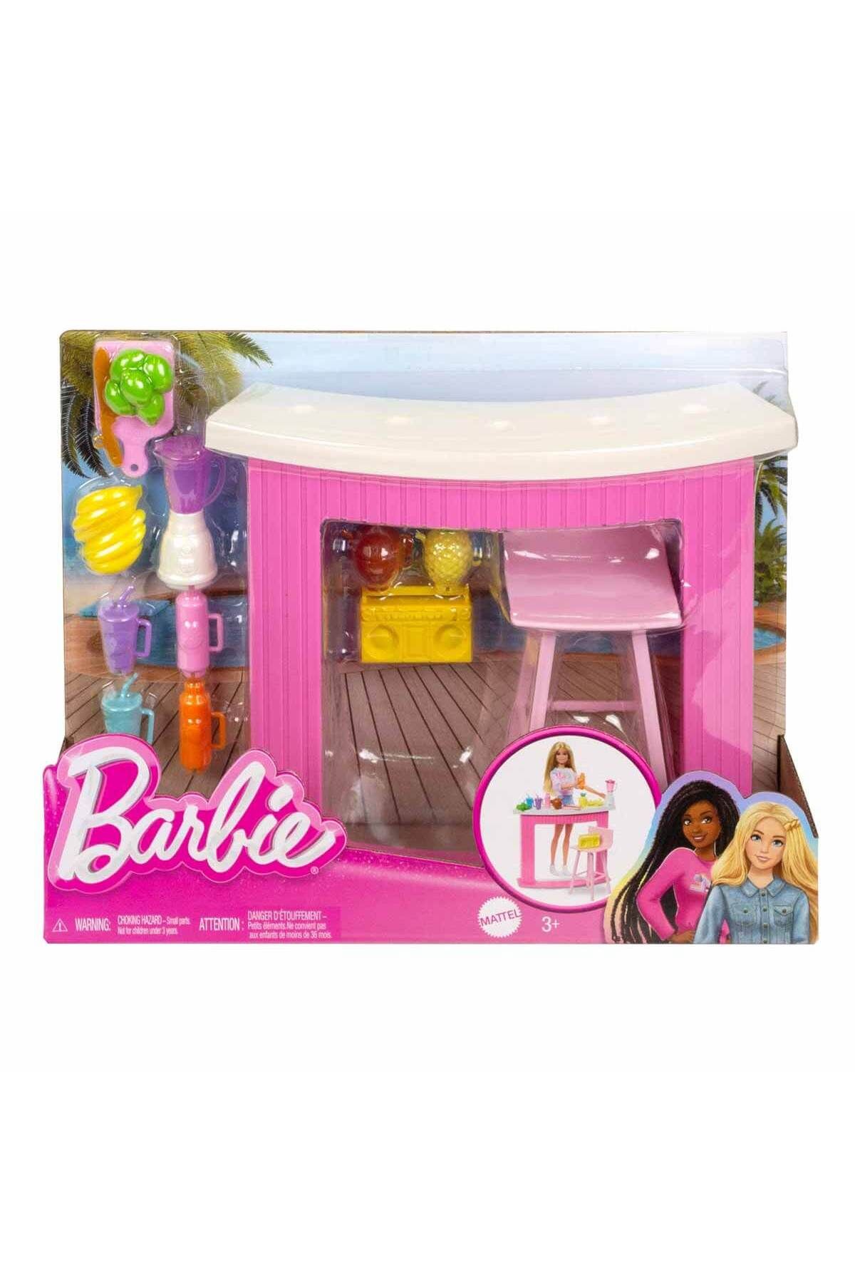 mattel Barbienin İçecek Standı Aksesuarları Hpt51