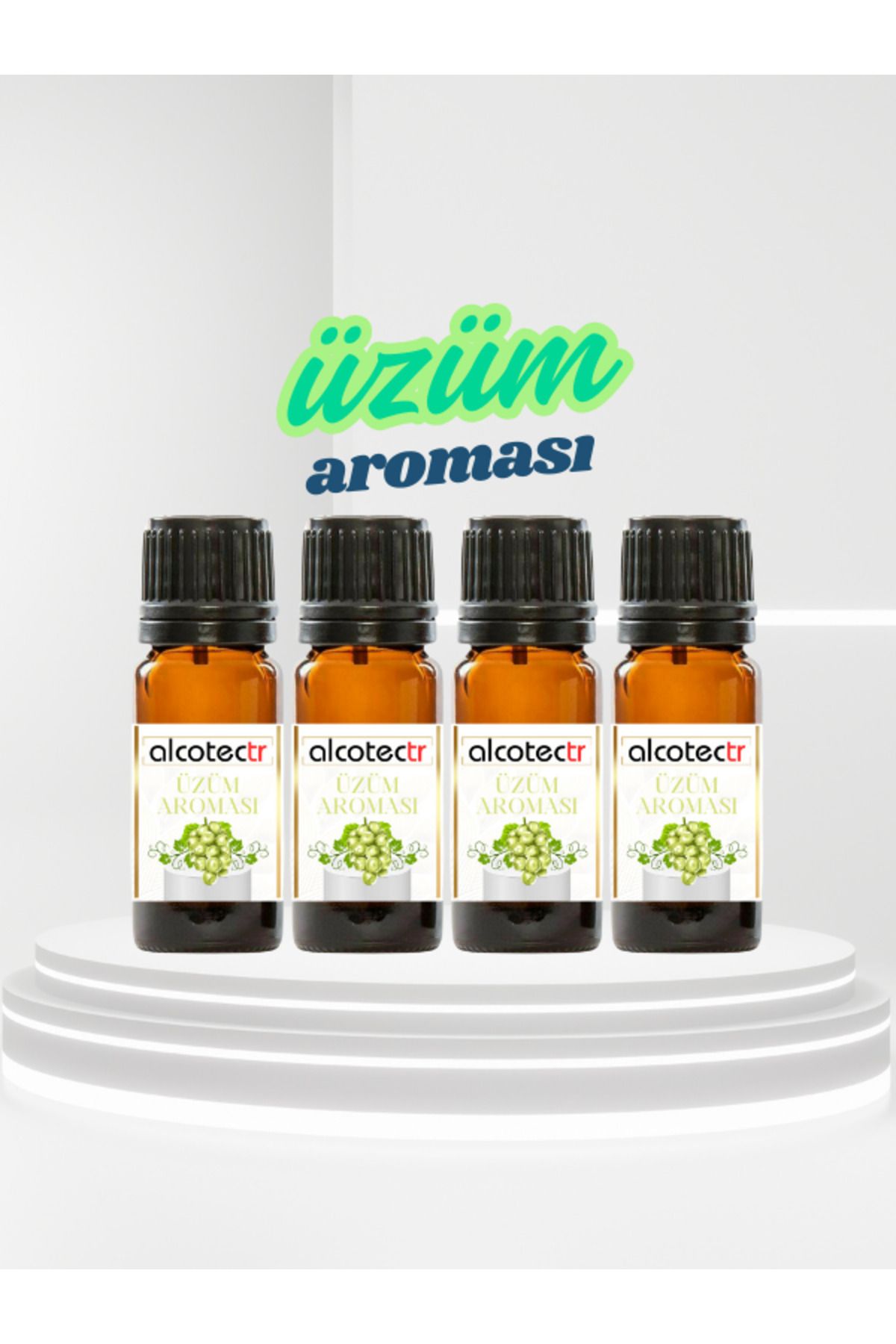 ALCOTECTR Üzüm Aroması 20ml x4 Adet