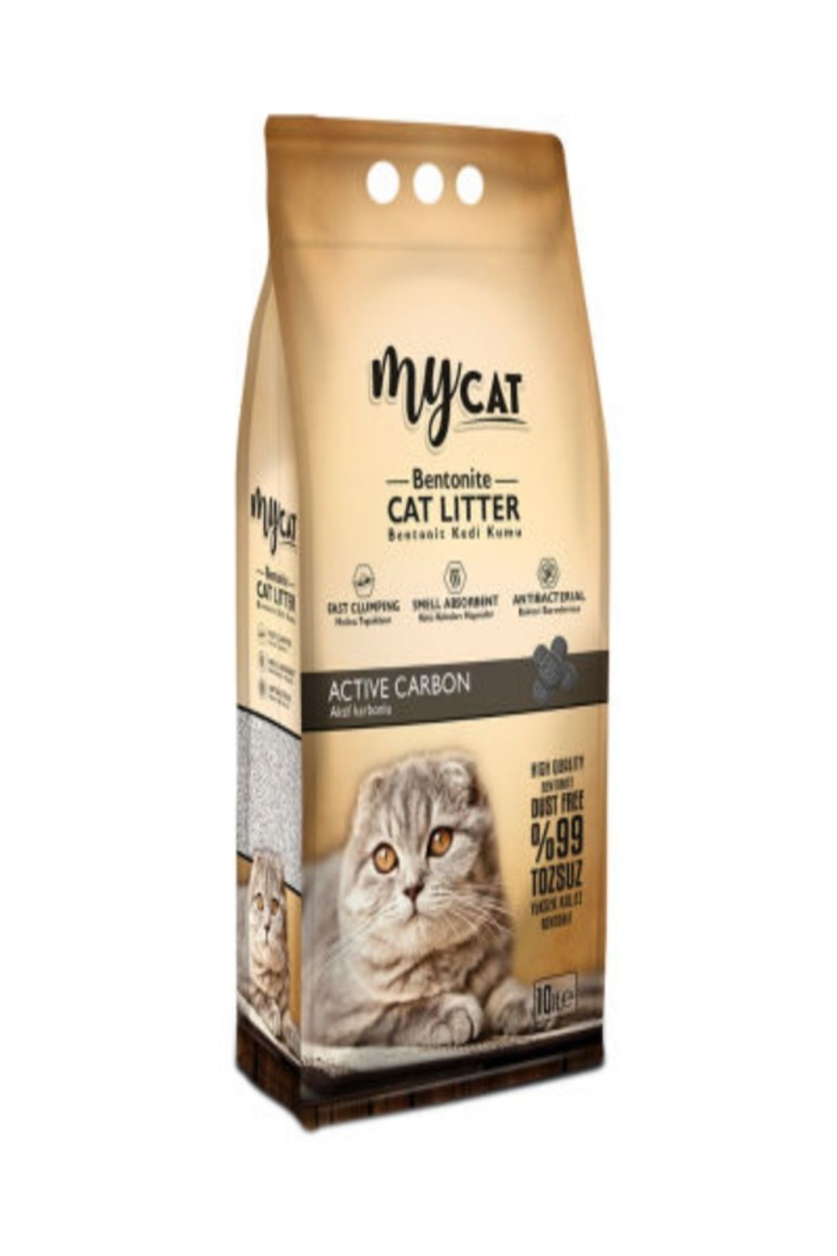 ENDO MyCat (10 lt) Bentonit Kedi Kumu Aktif Karbon (kalin tane)