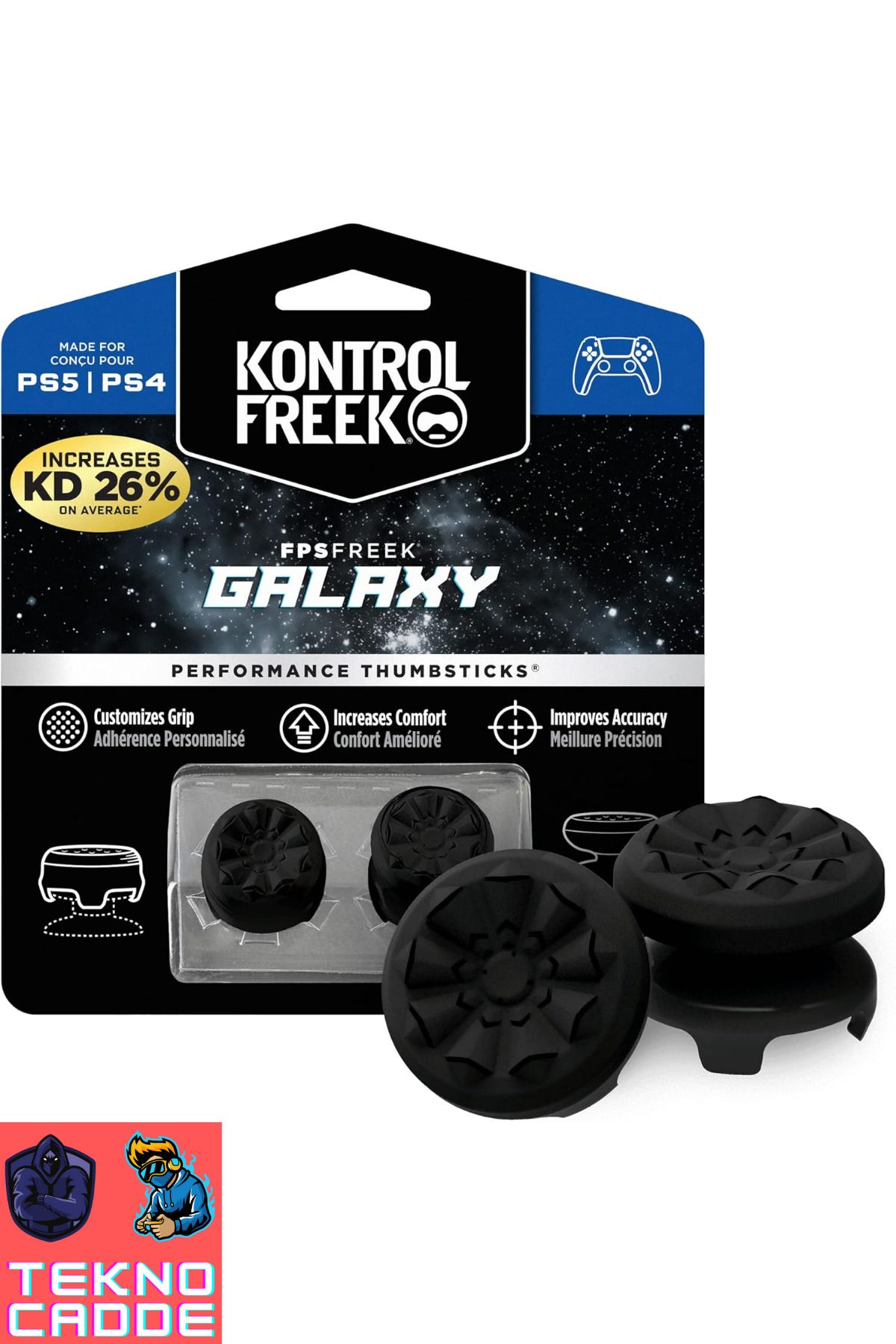 beboncool Kontrolfreek PS4/PS5 Uyumlu FPSFREEK Analog Yükseltici Performans Yükseltici PAD