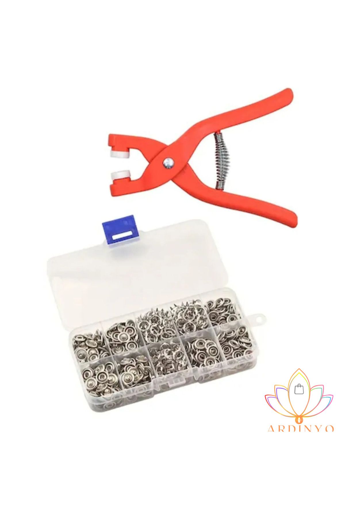 Ardinyo-Practical Snap Button Clamp - 100 Pieces Machine 6