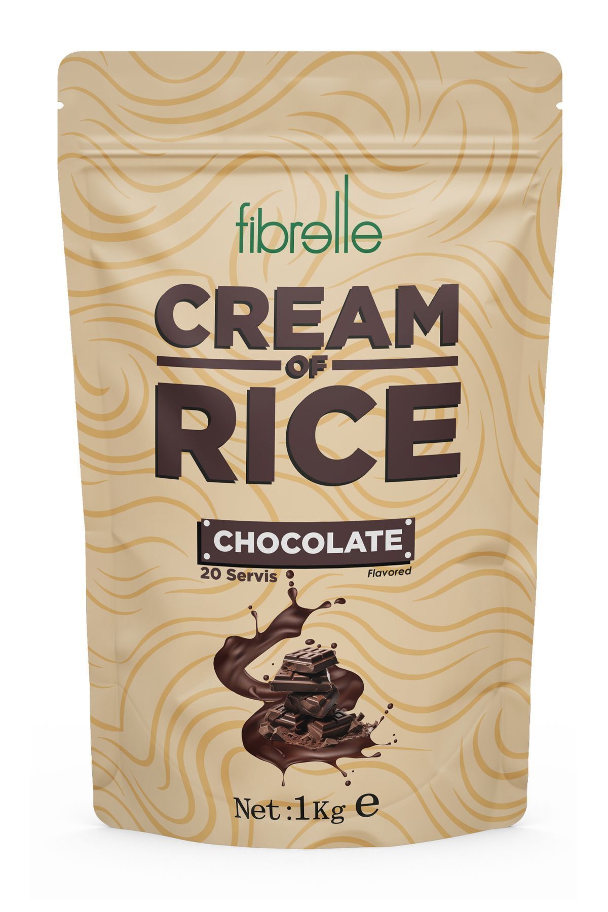 Fibrelle Cream Of Rice - Çikolata Aromalı - 1kg - 20 Servis