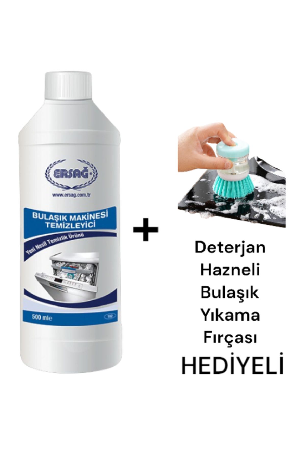 Ersağ BULAŞIK MAKİNESİ TEMİZLEYİCİSİ 500 ML