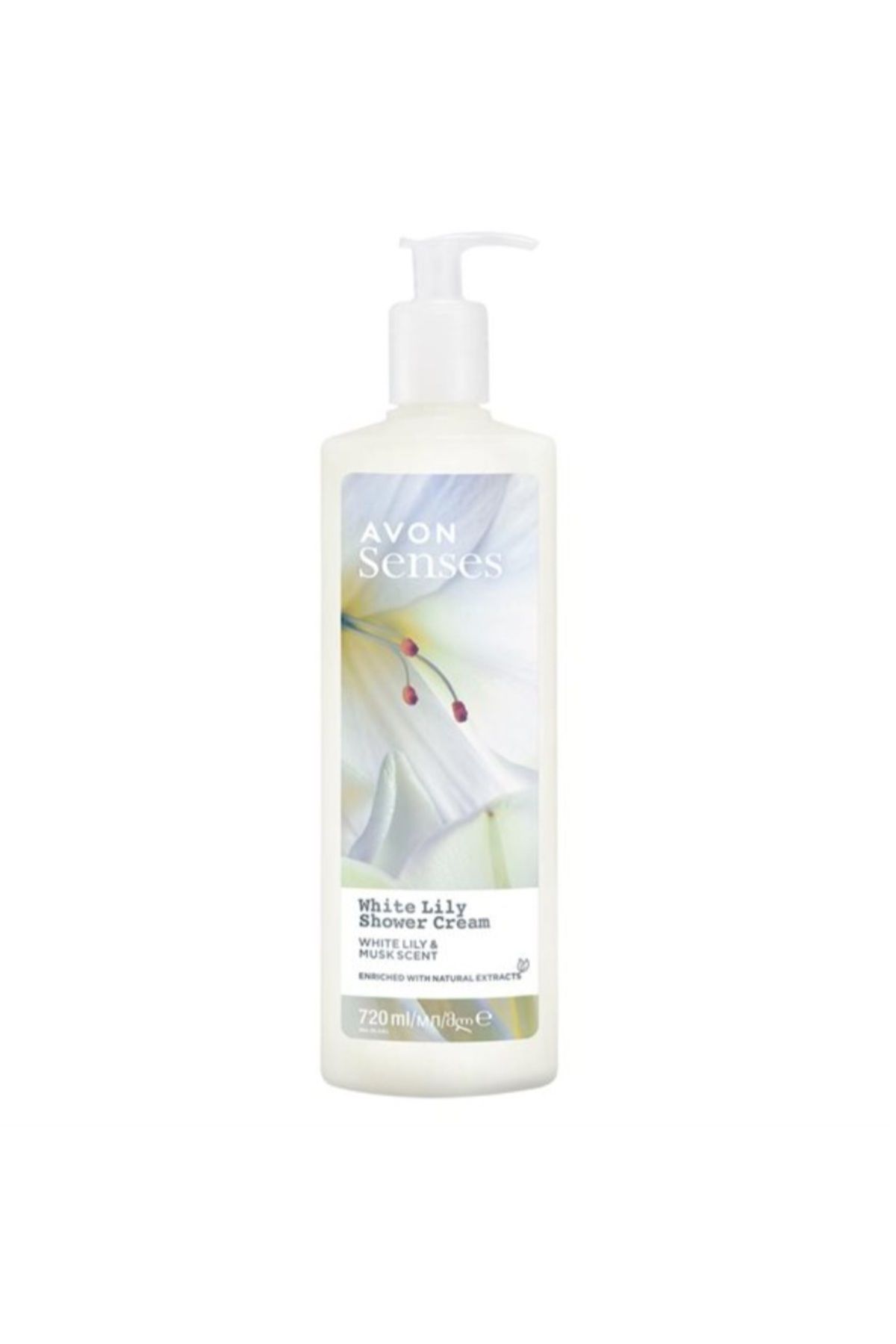 AVON Senses White Lily Kremsi Duş Jeli 720ml