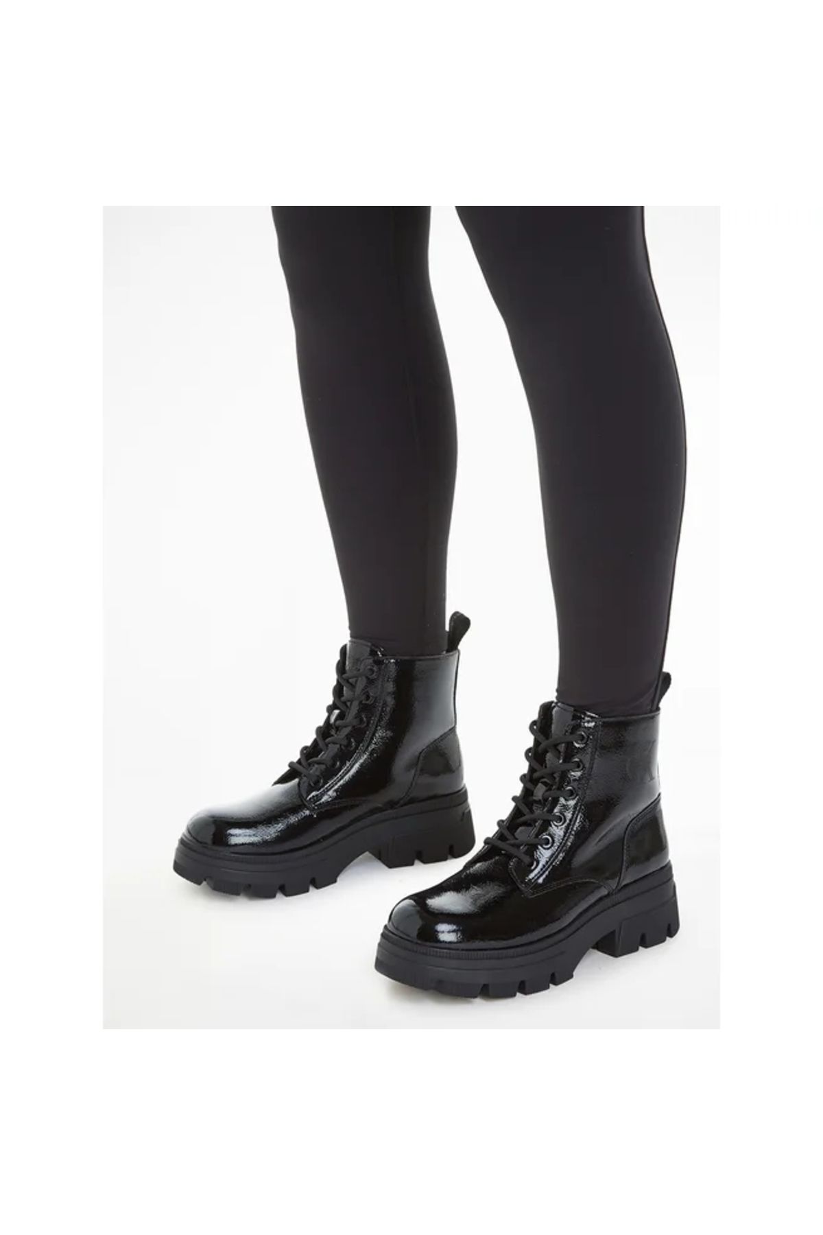 Calvin Klein-CHUNKY COMBAT LACEUP BOOT WN 4