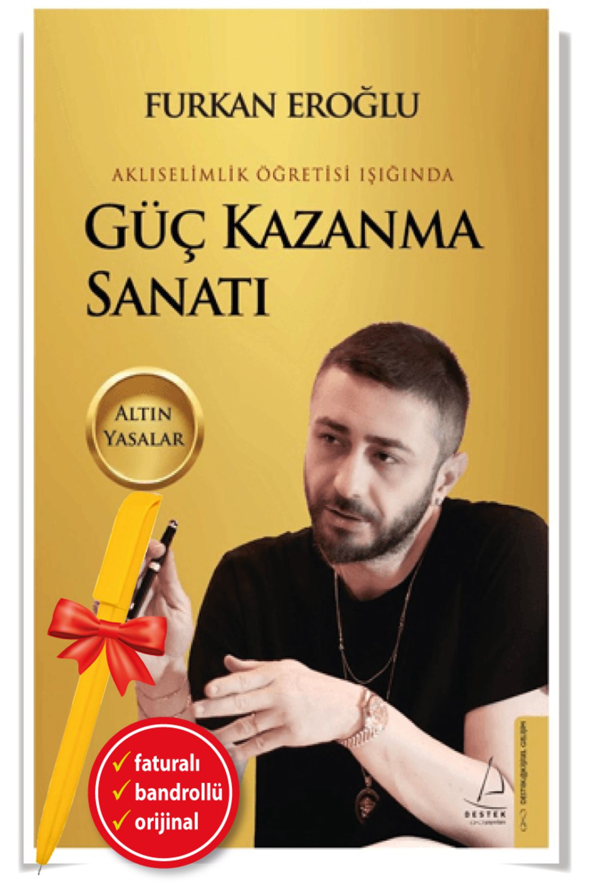 Destek Yayınları Alfa Kalem+Güç Kazanma Sanatı(Furkan Eroğlu)-YENİ-Bireysel Gelişim-Destek Kitap