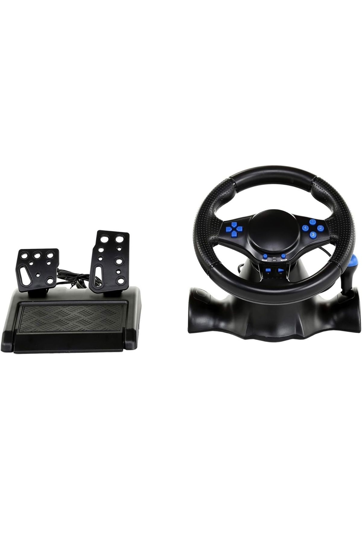 CRK TECH Gtv7 Gaming Racing Wheel Pc-ps3-ps4-xbox One-n-switch-android Uyumlu Tireşimli Oyun Direksiyonu