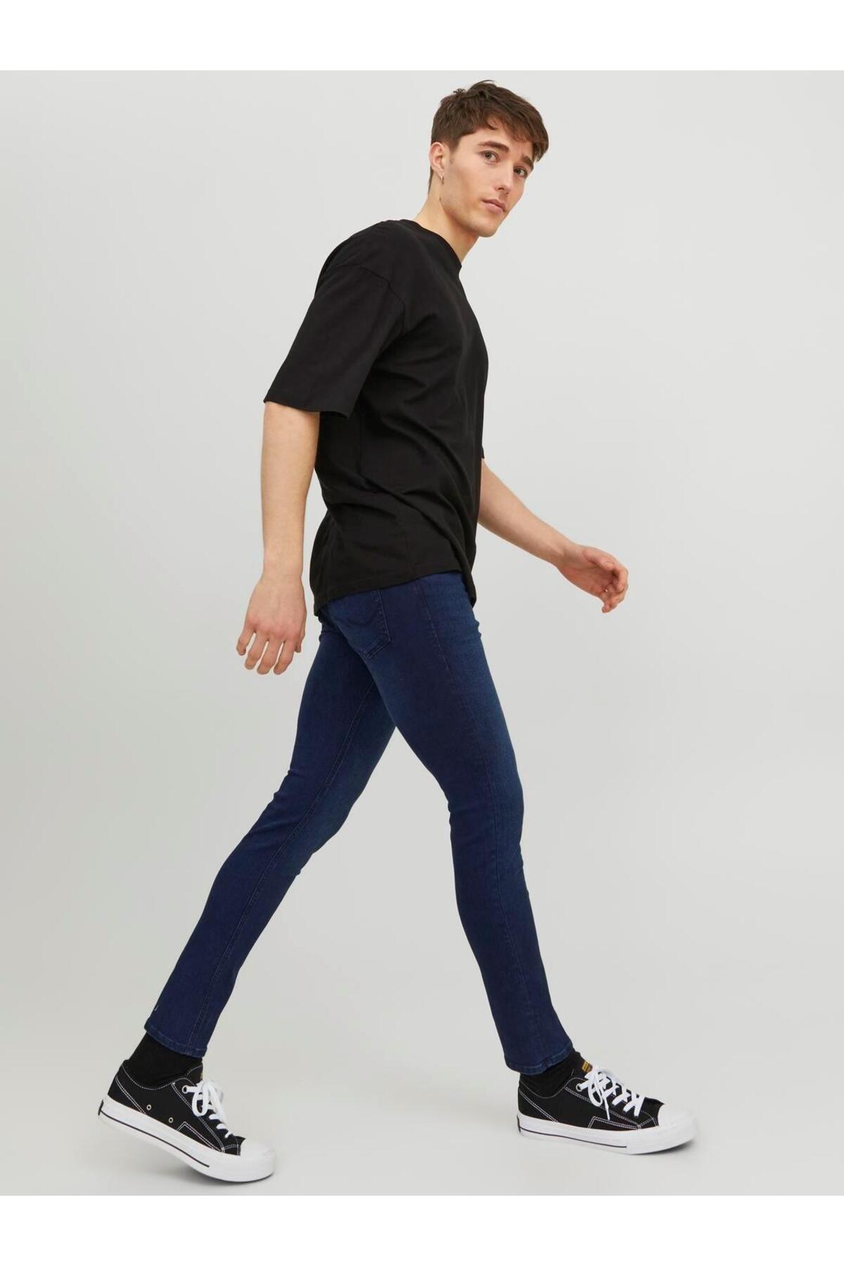 شلوار جین مردانه راسته فاق نرمال | جک اند جونز Jack & Jones 8.06342024122374E+016 - تصویر 6