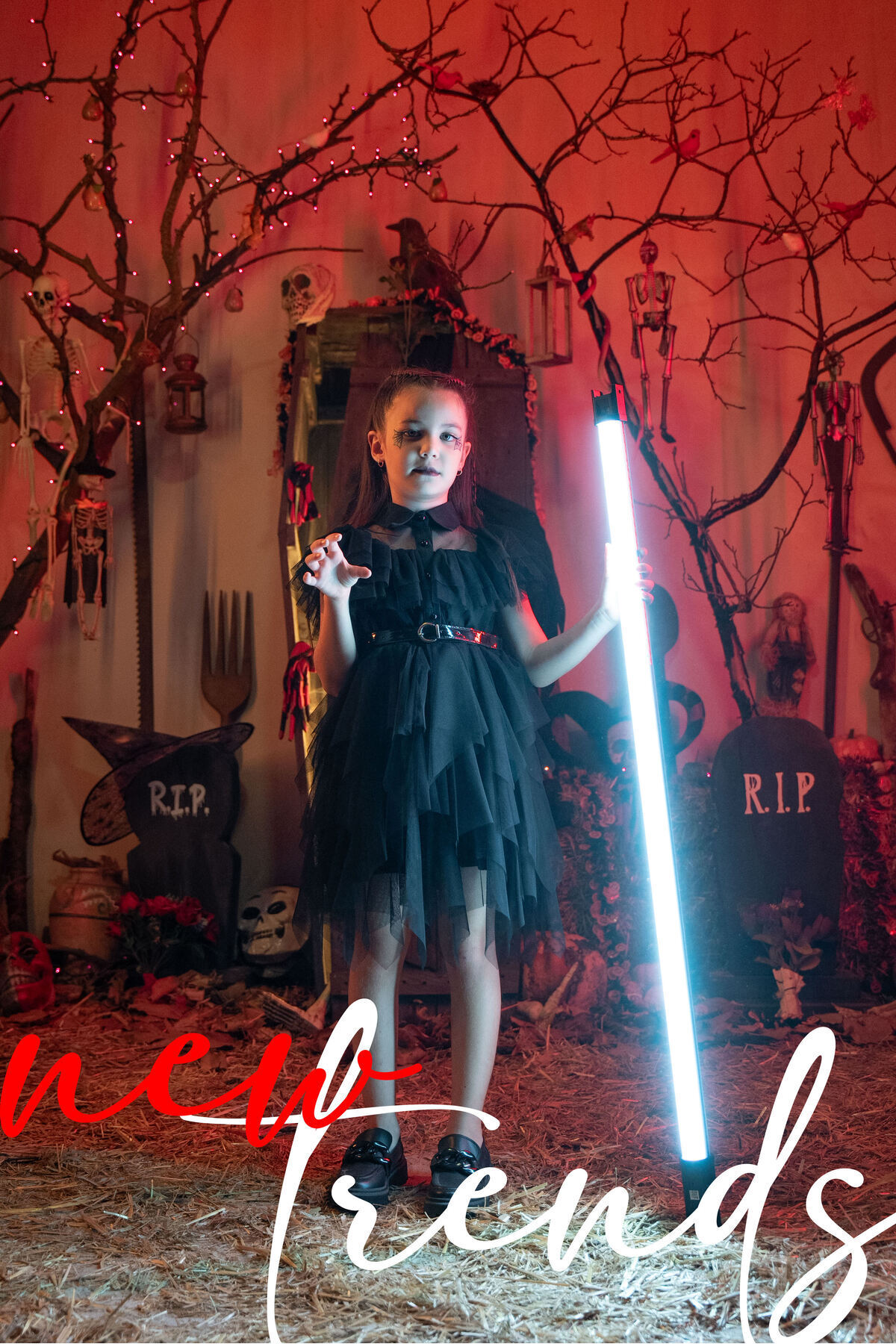 Gocoland Wednesday Kostüm Siyah Renk Elbisesi fotoğrafı 6 (önizleme)