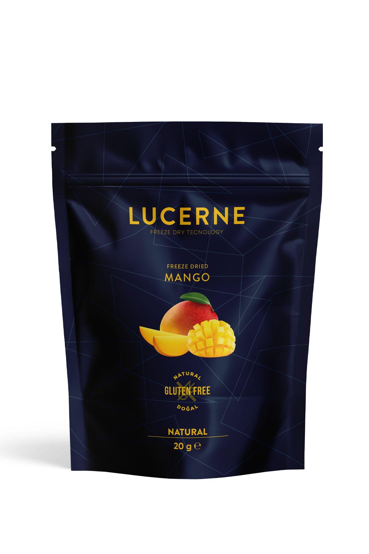 LUCERNE Dondurularak Kurutulmuş Mango 20 Gr