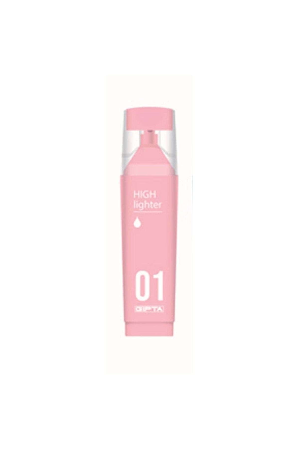 GIPTA F1559  HIGHLIGHTER FOSFORLU KALEM PASTEL PEMBE 01