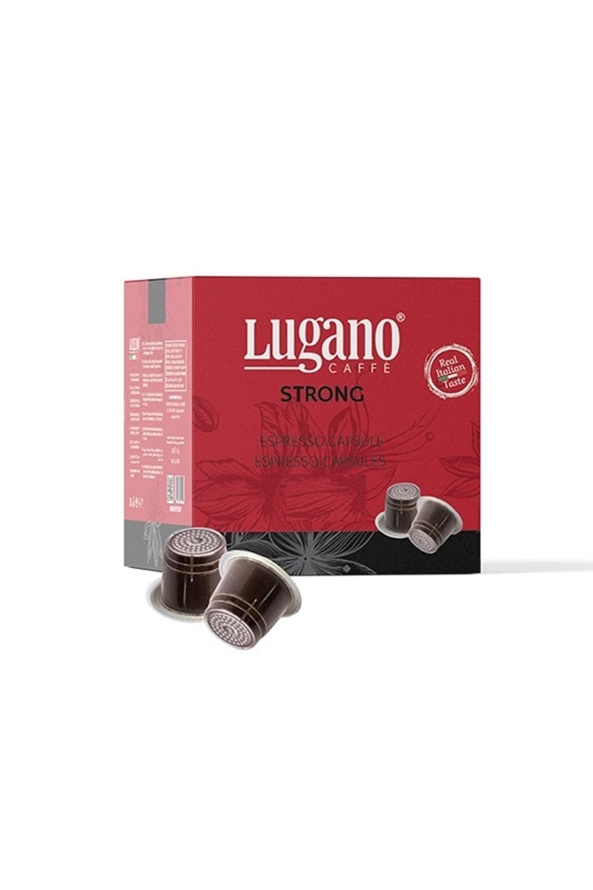 Lugano Caffe Strong Nespresso Uyumlu 50'li Kapsül Kahve