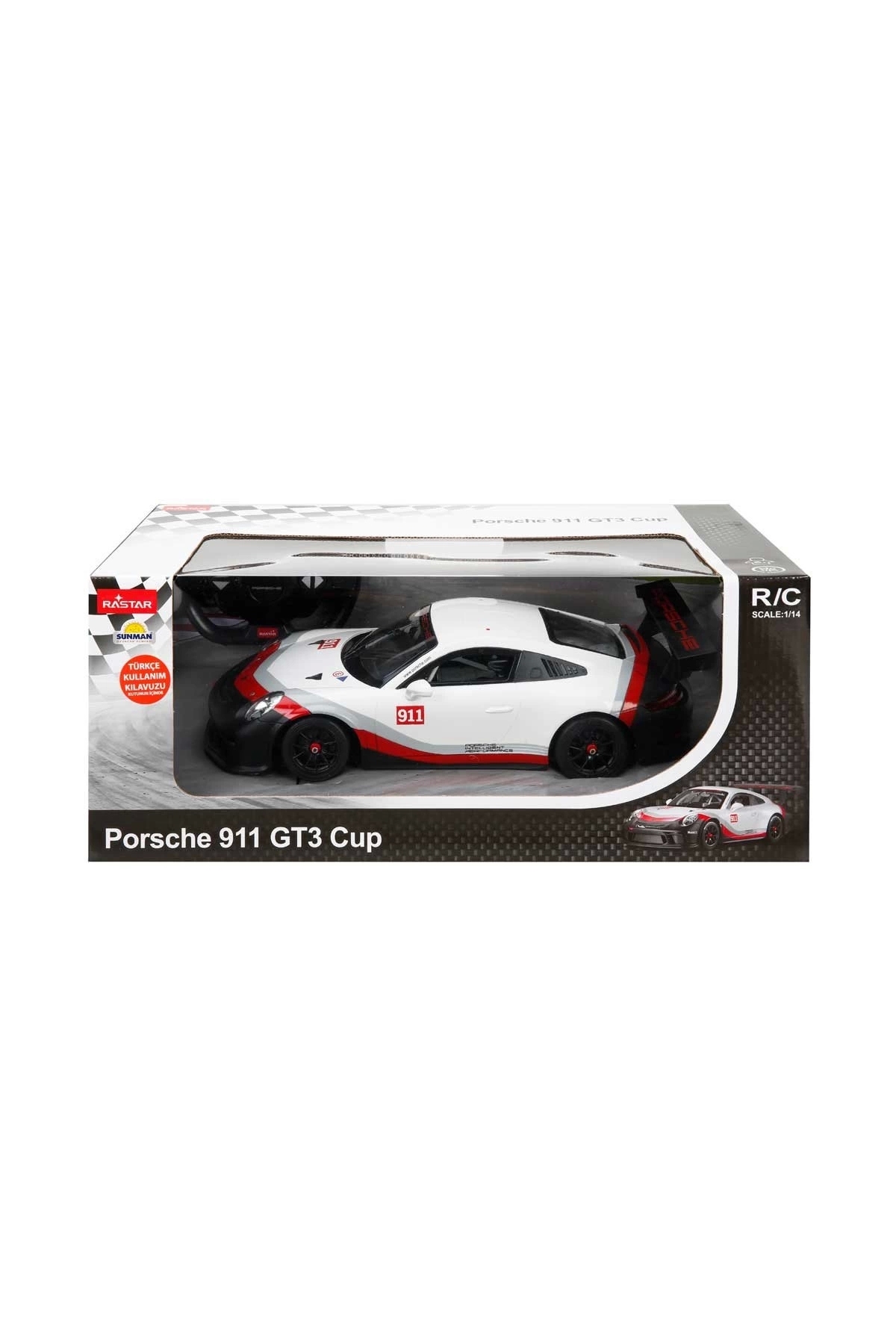 Genel Markalar 31343 1:14 Porsche 911 Gt3 Cup Uzaktan Kumandalı