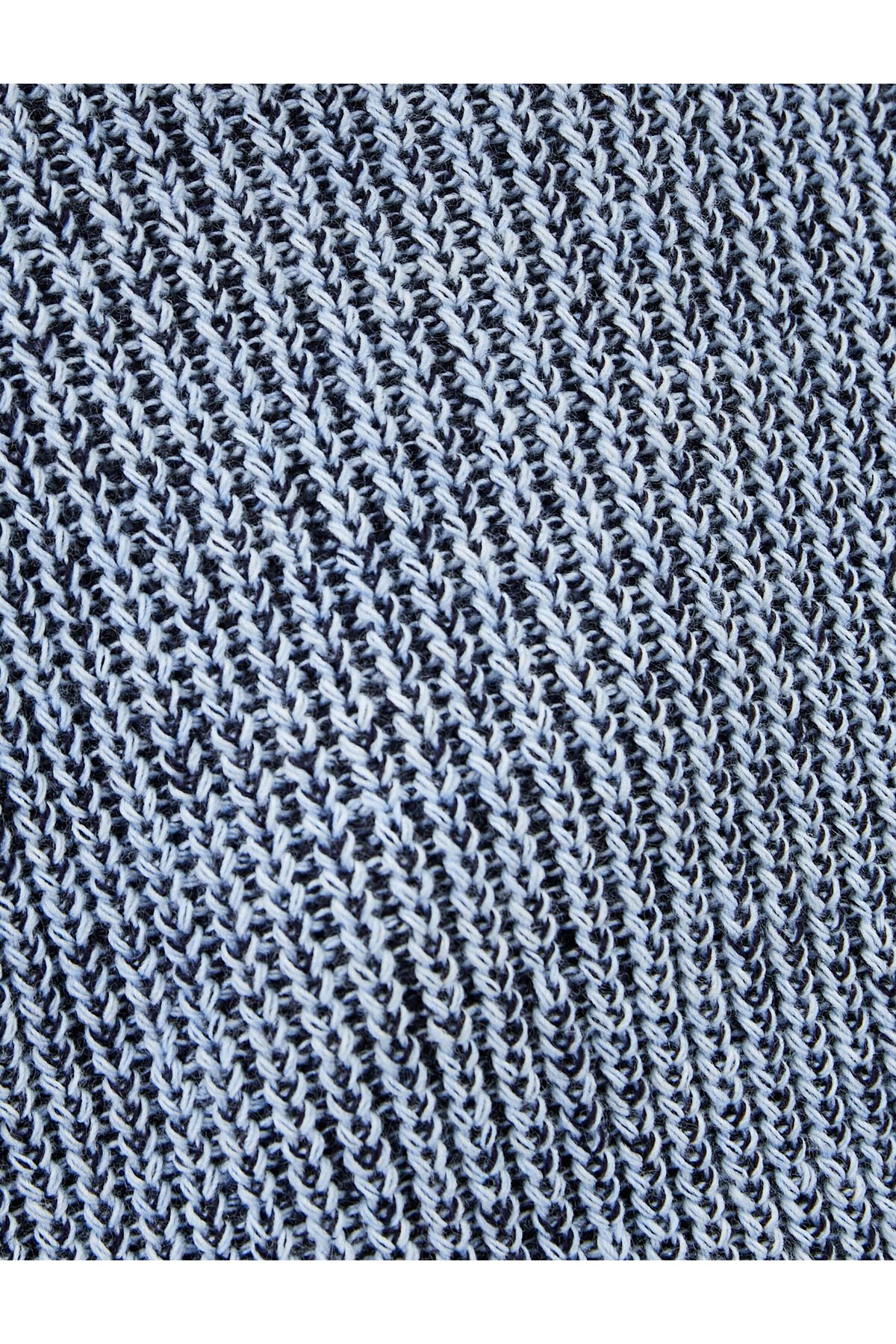 Koton-Knitwear Sweater Wide Long Sleeve Crew Neck 6