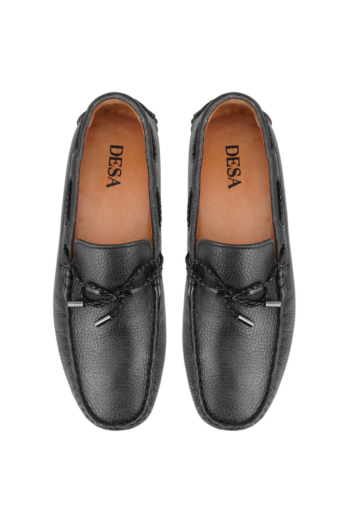 Desa-Adriana Black Men's Leather Loafer 5