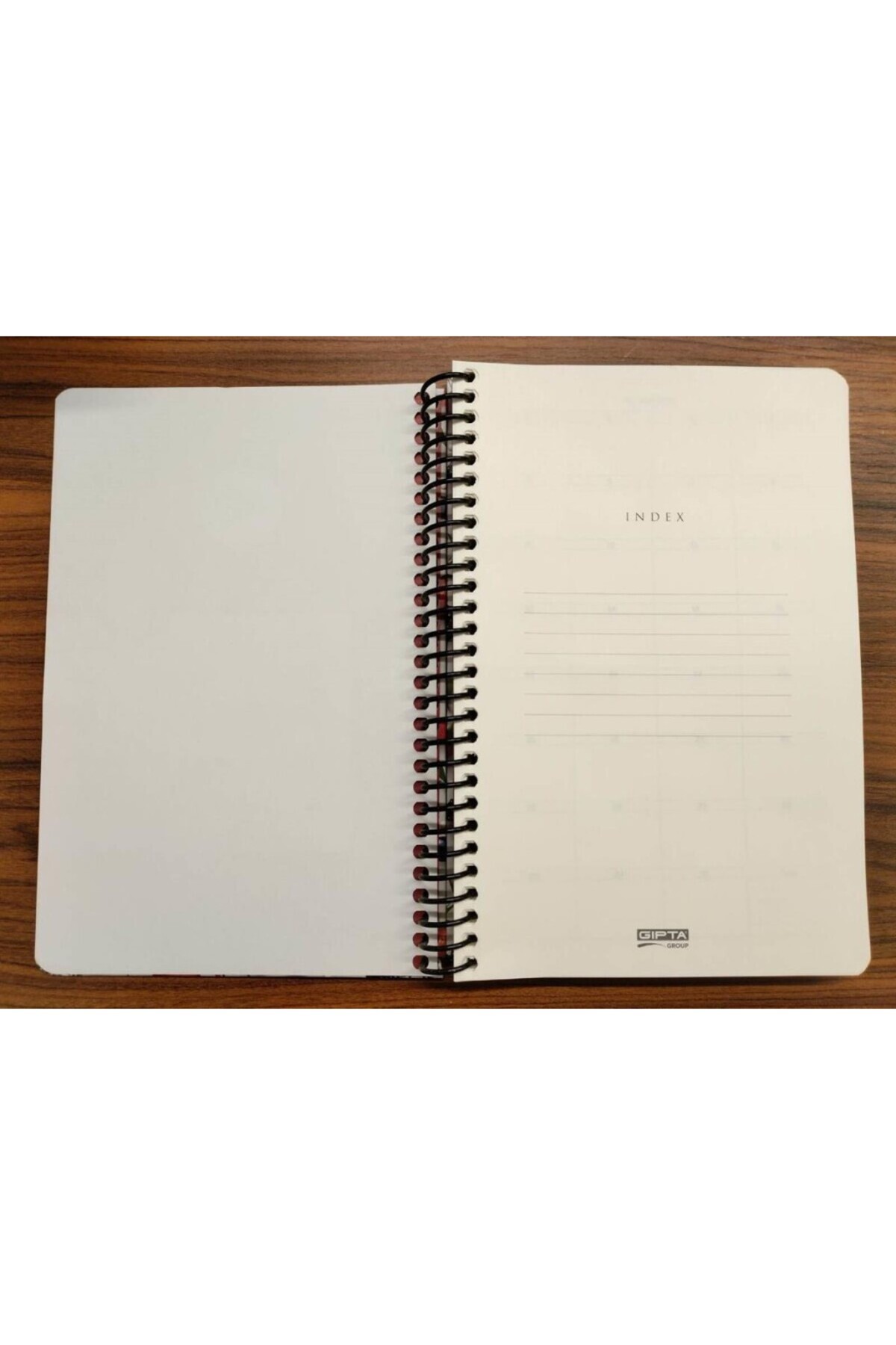 Gıpta-Notebook Berry Notes - Striped Strawberry and Bög Pattern, 17*24 Spr, Hard Kpk, 120yp 2