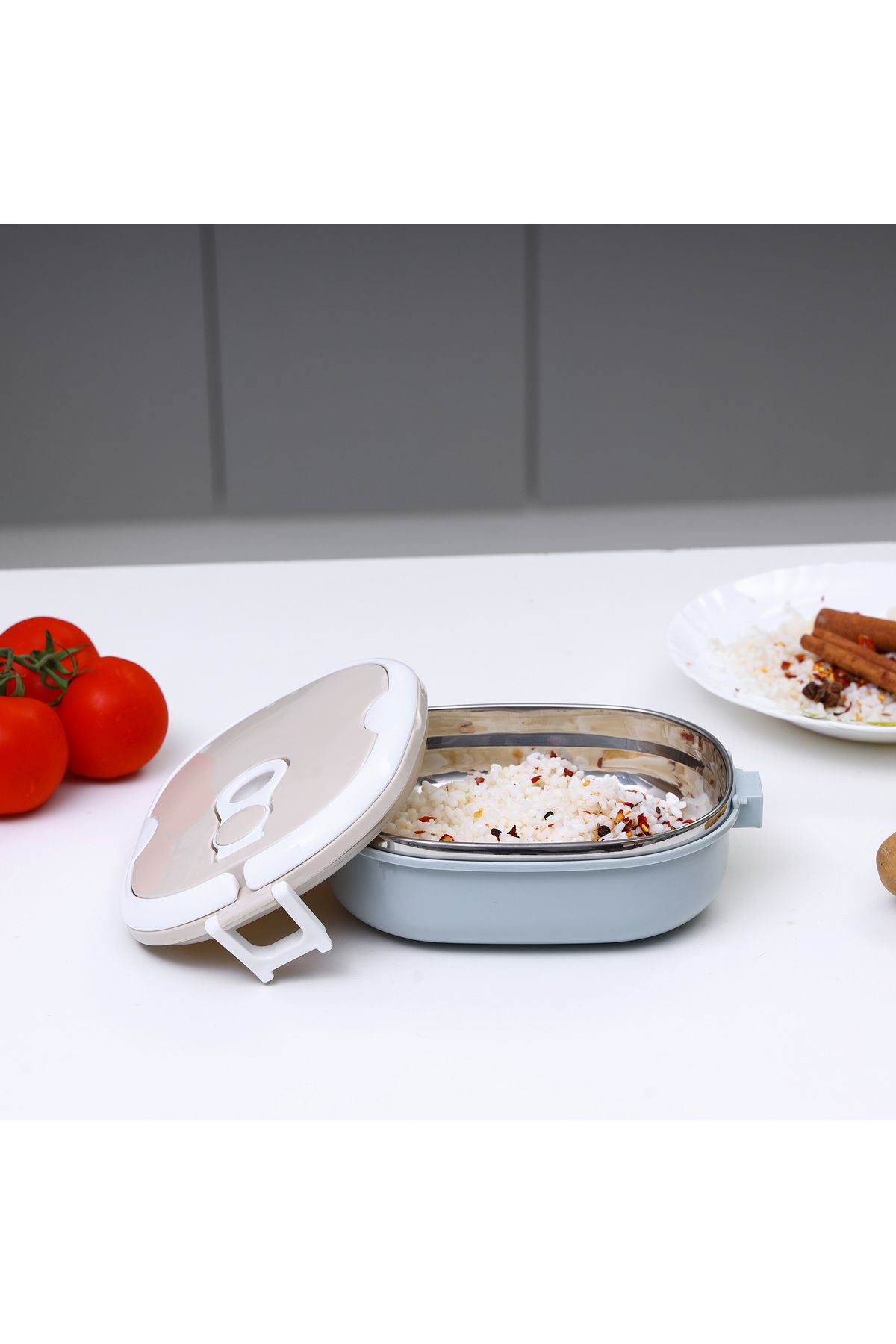 ROYALFORD-RF9268 900ML Single Layer Rectangular Lunch Box 6