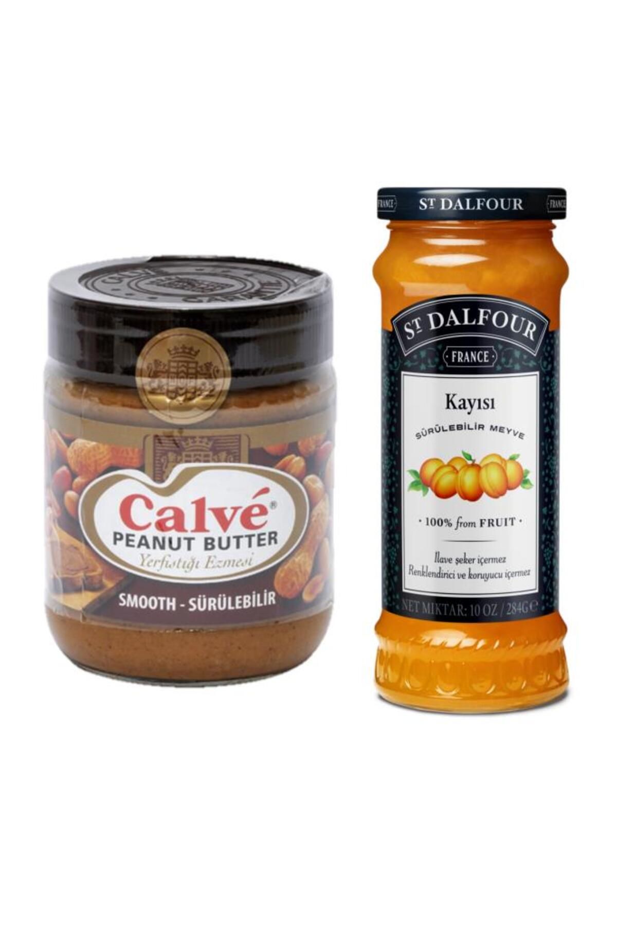 Calve PEANUT BUTTER SMOOTH 350 GR. + ST.DALFOUR KAYISI REÇELİ 284 GR.