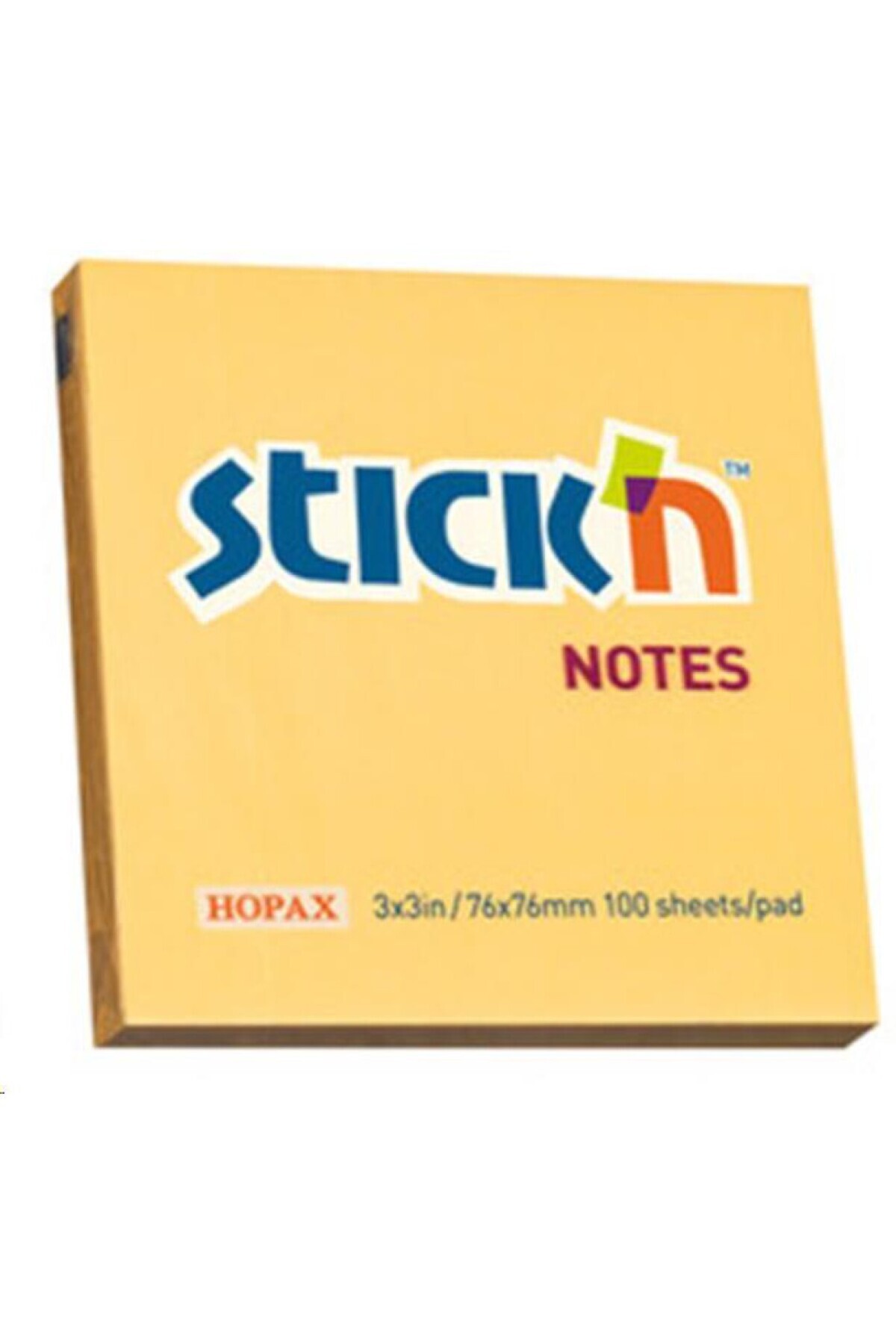 Gıpta Hopax Stıckn Yapışkanlı Not Kağıdı 100 Yp 76x76 Pastel Turuncu