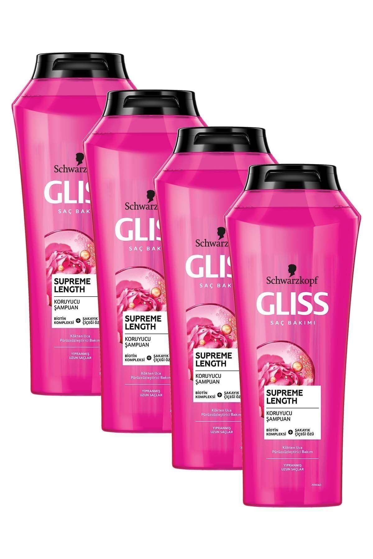Gliss-شامبو سوبر لينجث - 525 مل × 4 قطع 1