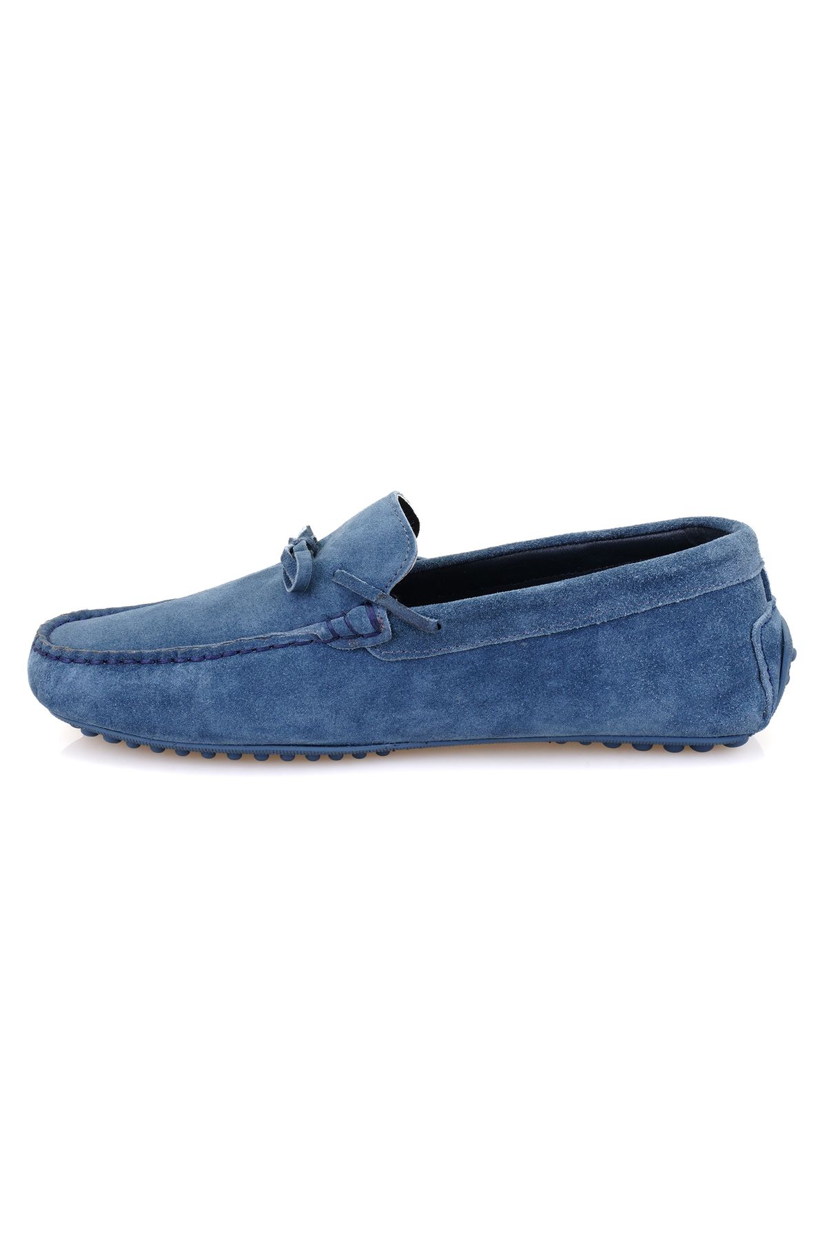 Desa-Loafer din piele de piele intoarsa pentru barbati Ancil Blue 3