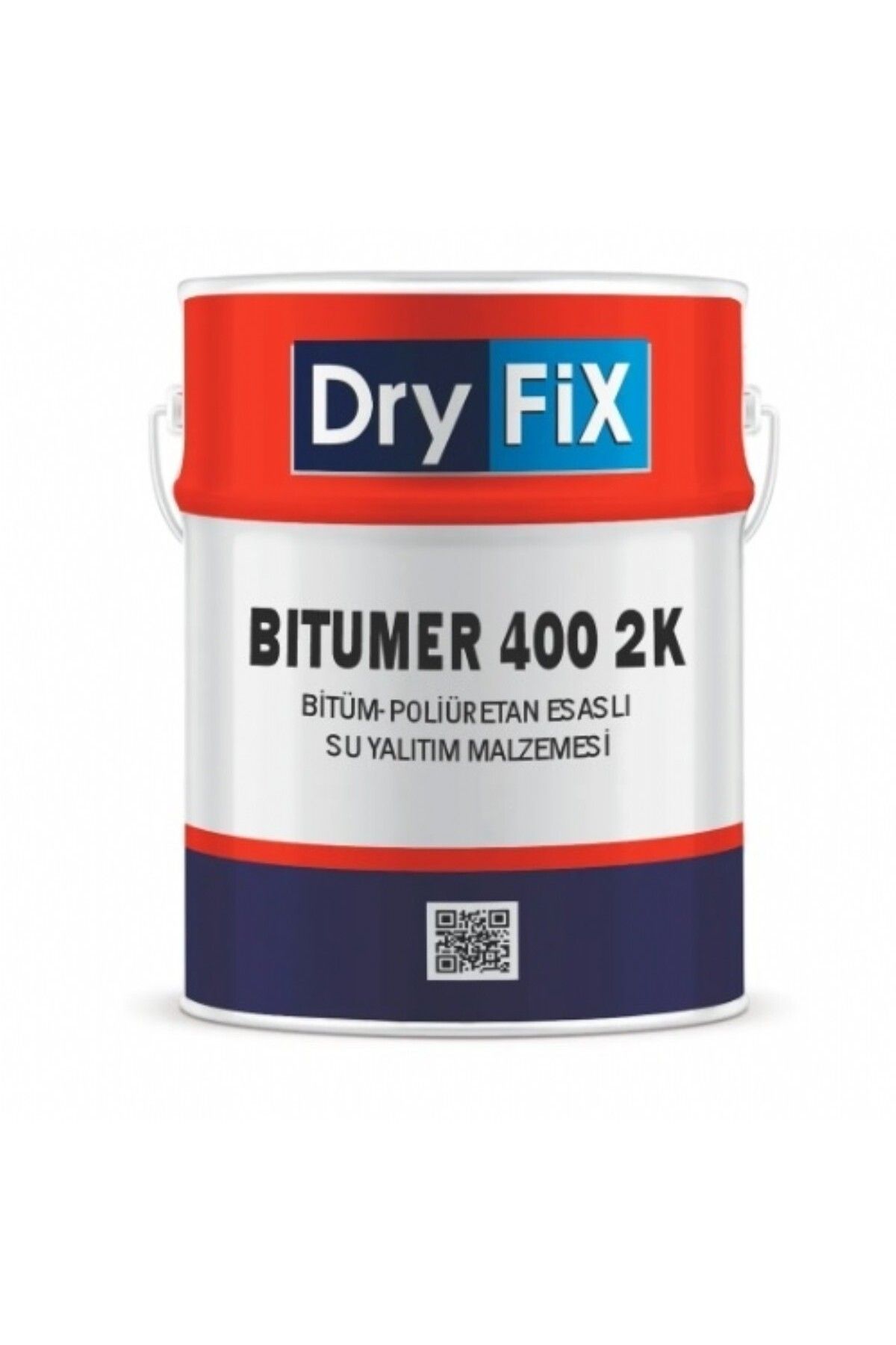 Dryfix Bitümer 400 2K Bitüm Poliüretan Esaslı Su Yalıtım Malzemesi 40 Kg Set