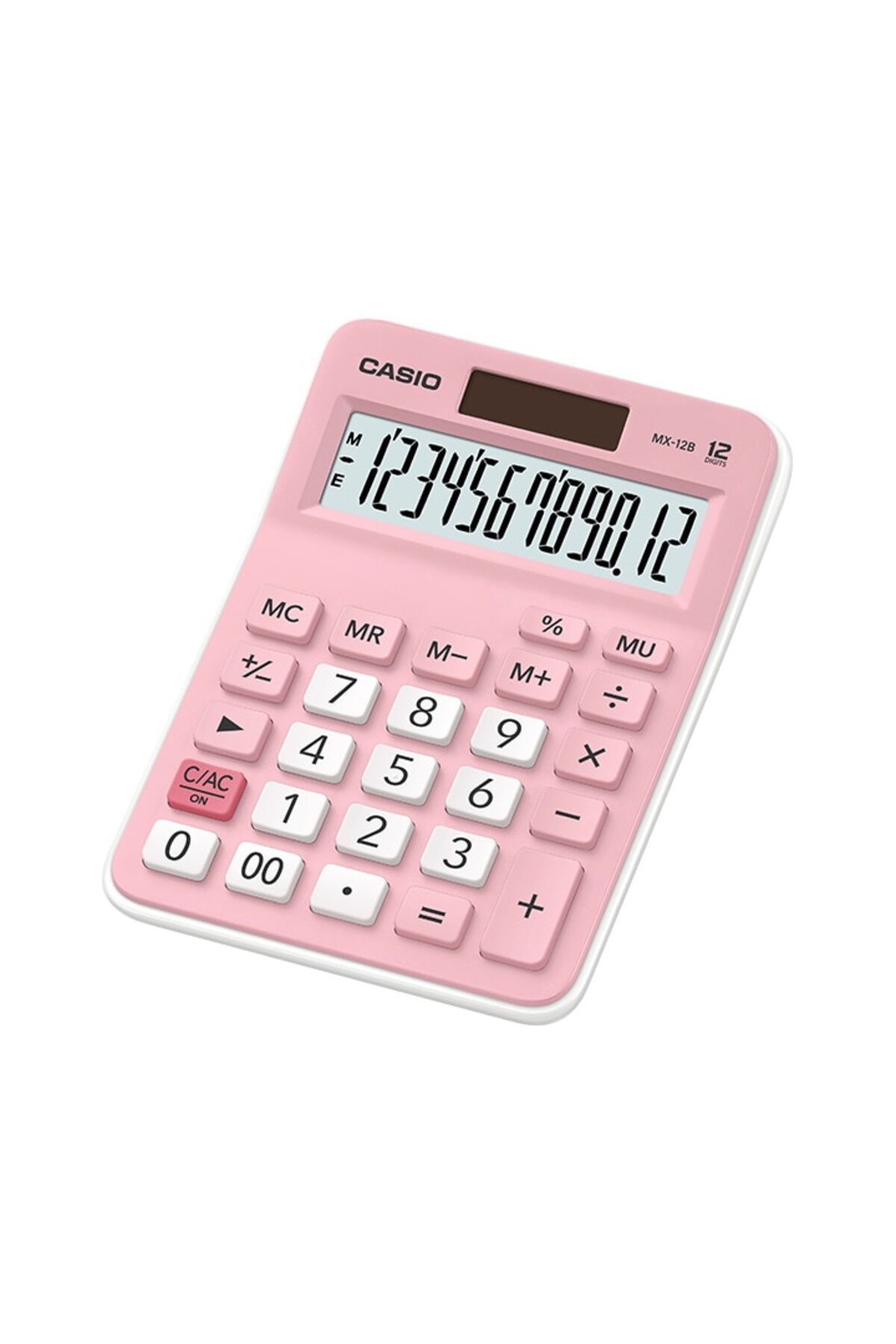 Hesap Makinesi Masa Üstü 12 Hane Pembe Mx-12B-Pk