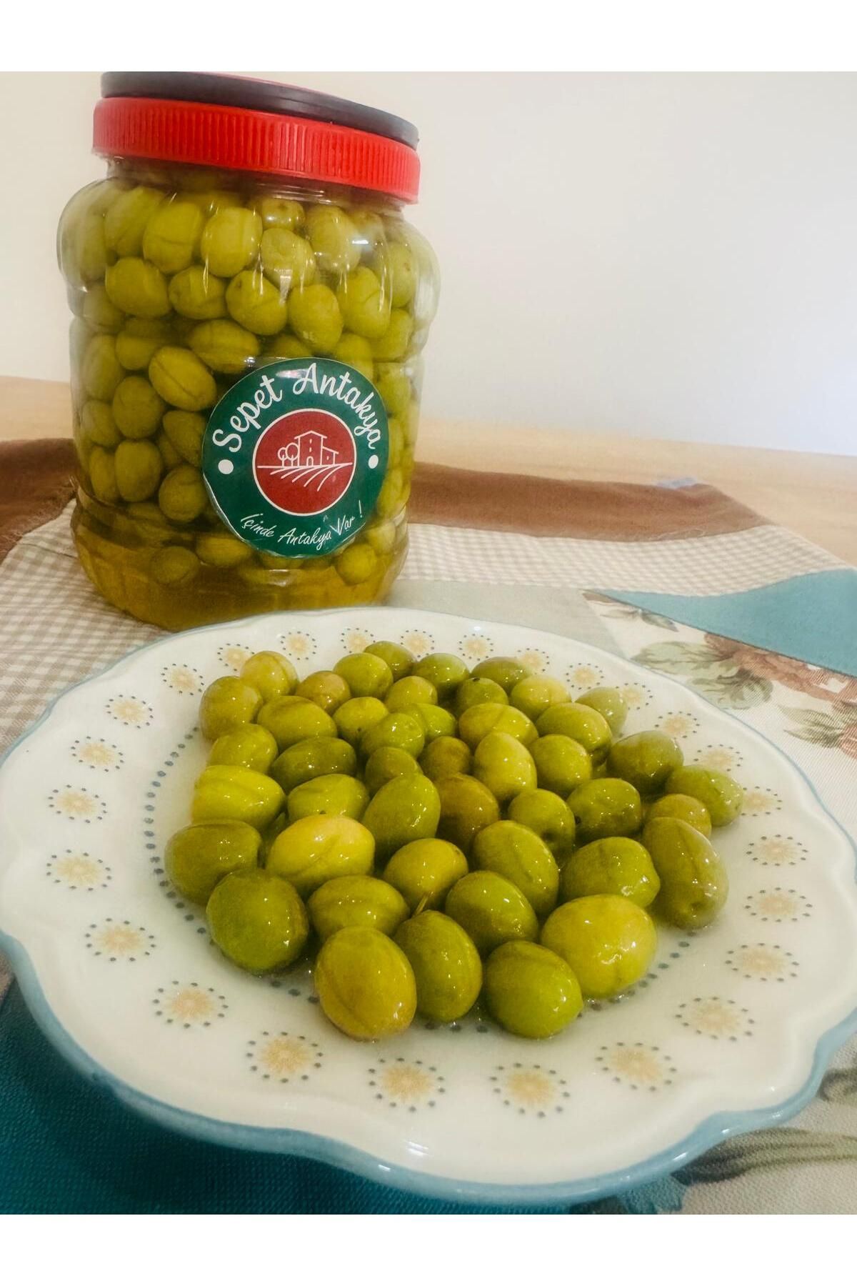 shop Salamura Yeşil Zeytin (taş kırma-çizik)1kg