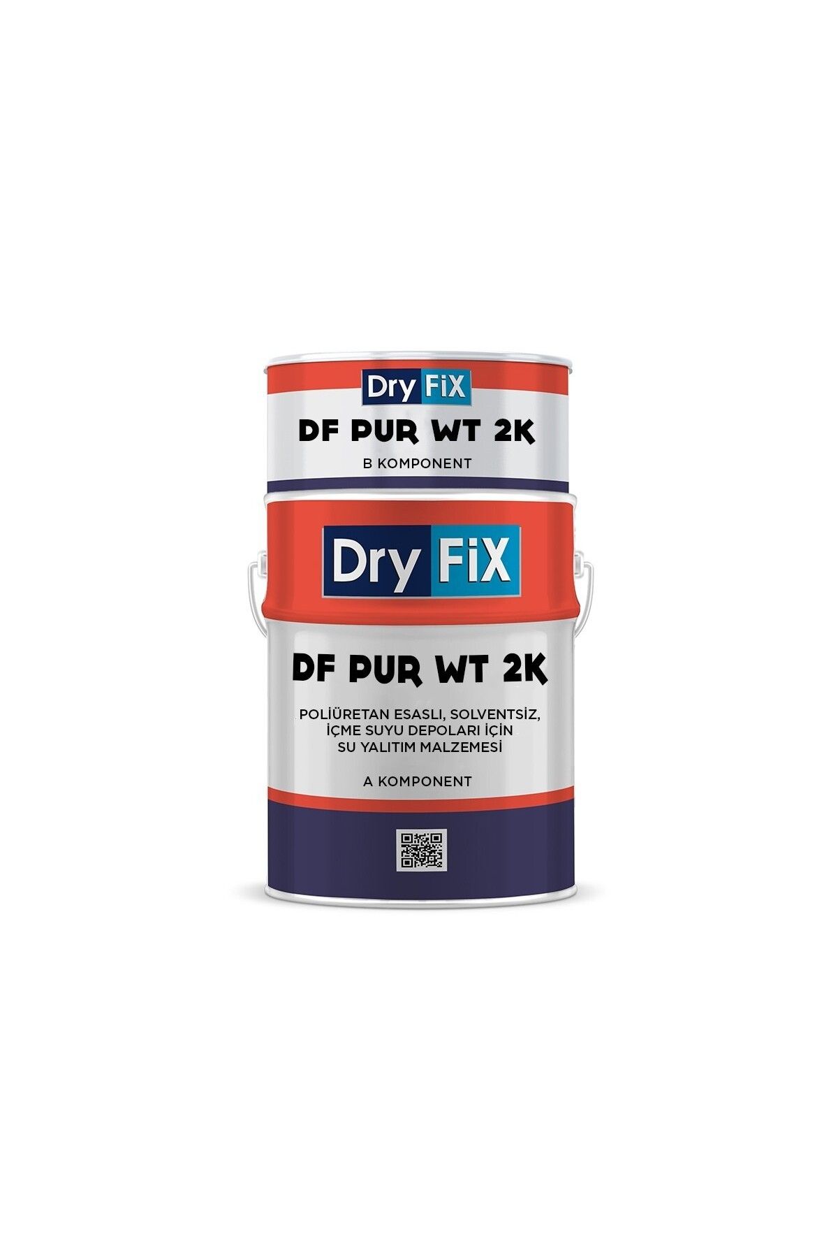 Dryfix Df Pur Wt 2K İçme Suyu Depoları İçin PU Su Yalıtımı 24 Kg Set