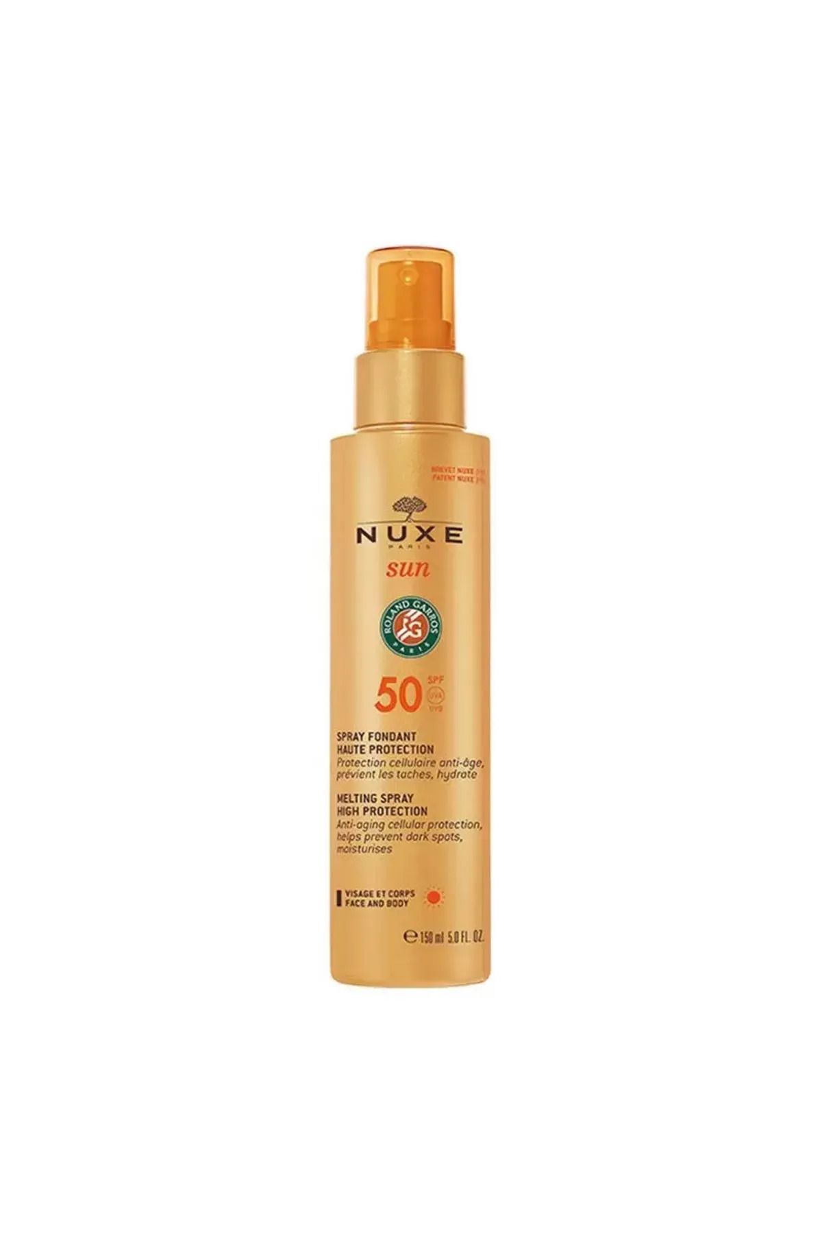 Nuxe Sun Spf 50 Güneş Koruyucu Yüz ve Vücut Sütü 150ml