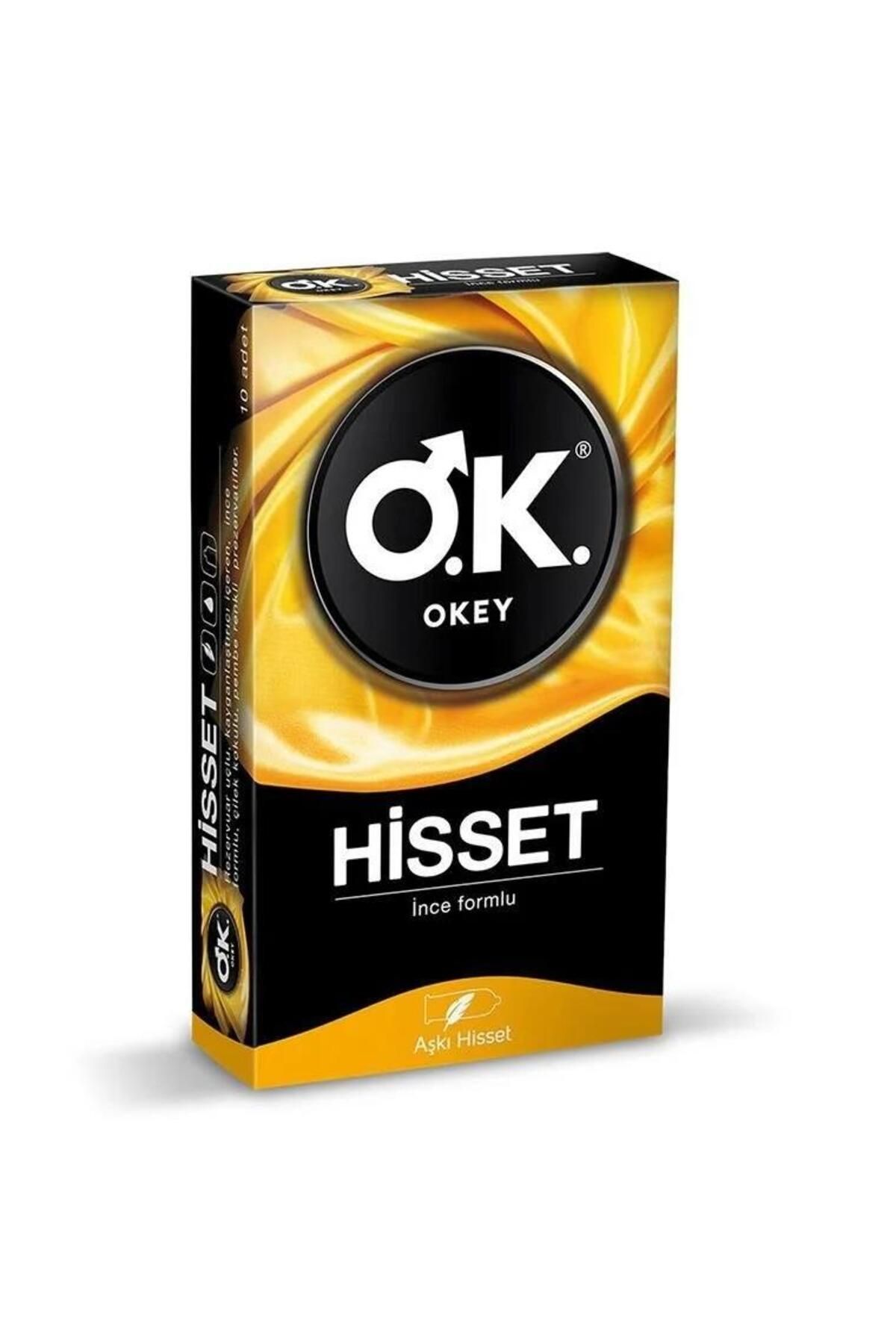 Okey Prezervatif Hisset 10'lu