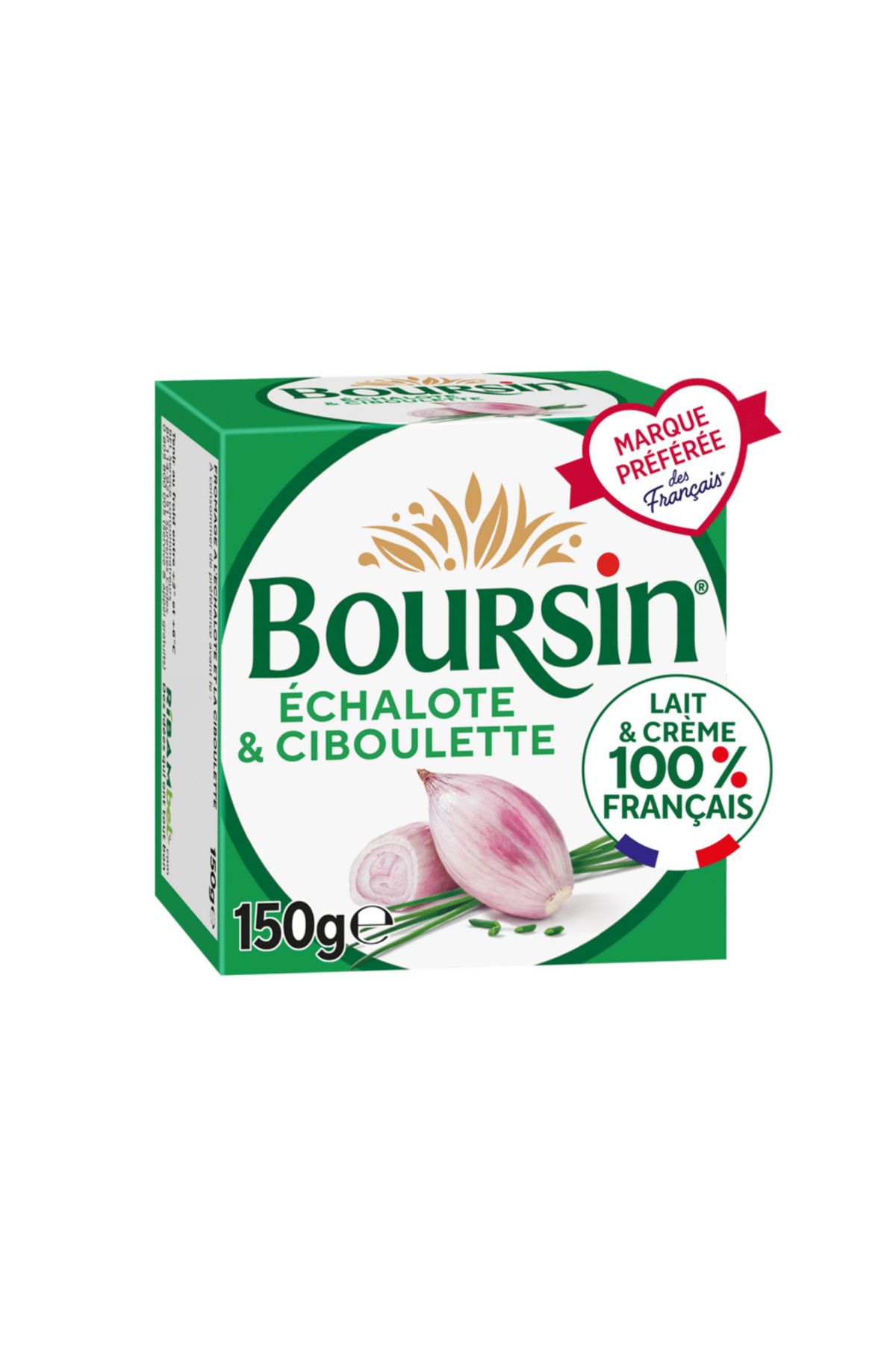 Boursin Cheese with Shallot and Chive 150g